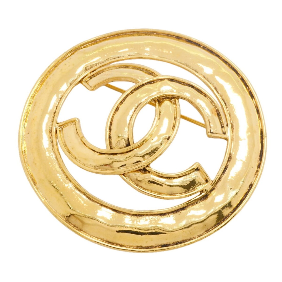 Chanel Brooch, Coco Mark Circle, GP Plated Gold, Women's, P3364905: --- Catalog ---Category: SizeSize (HxWxD): 6.16cm x 6.16cm / 2.42'' x 2.42''Category: DesignType: BroochColor: GoldGender: WomenMaterial: Gold platingCategory: GeneralBrand: Chanel--- Item List ---Sec