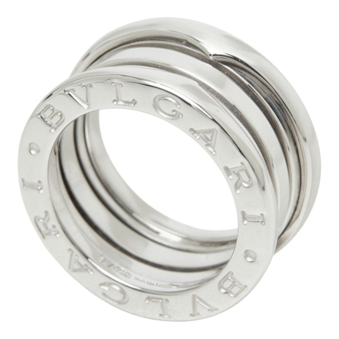 BVLGARI B-ZERO1 3-band ring, size 46, 18KWG white gold, women's ring.: --- Catalog ---Category: SizeJP Size: 5.5US Size: 3.5Category: DesignType: Band ringColor: White goldGender: WomenMaterial: White gold (18K)Category: GeneralBrand: Bvlgari--- Item List ---Section: Con