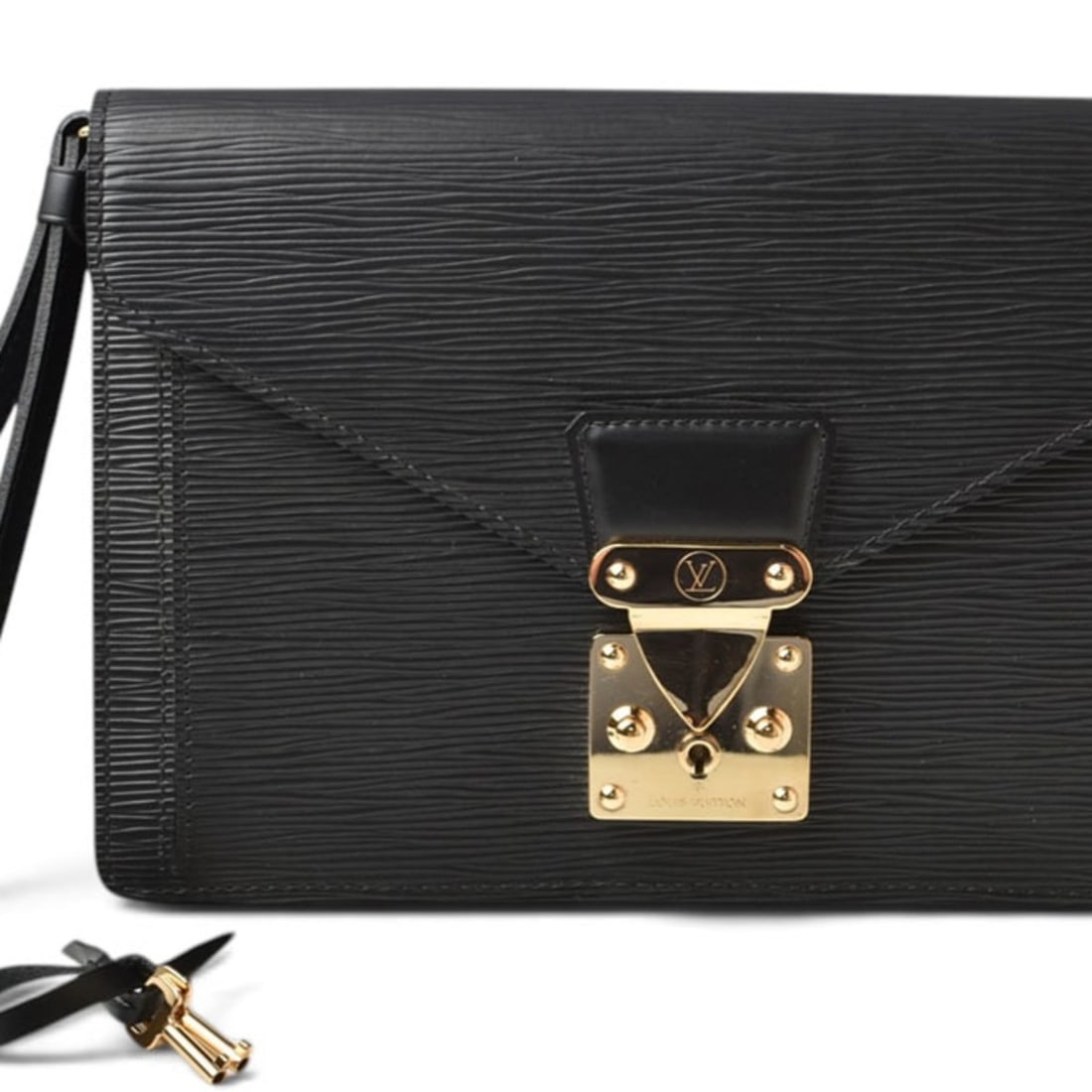Louis Vuitton Second Bag Clutch LOUIS VUITTON Epi Pochette Sellier Dragonne M52612 Noir Black Men's: --- Catalog ---Category: SizeSize (HxWxD): 17.5cm x 25.5cm x 3cm / 6.88'' x 10.03'' x 1.18''Category: DesignType: Clutch bag, PochetteColor: Ardoise, Black, NoirGender: Men,WomenMaterial: Epi leather 