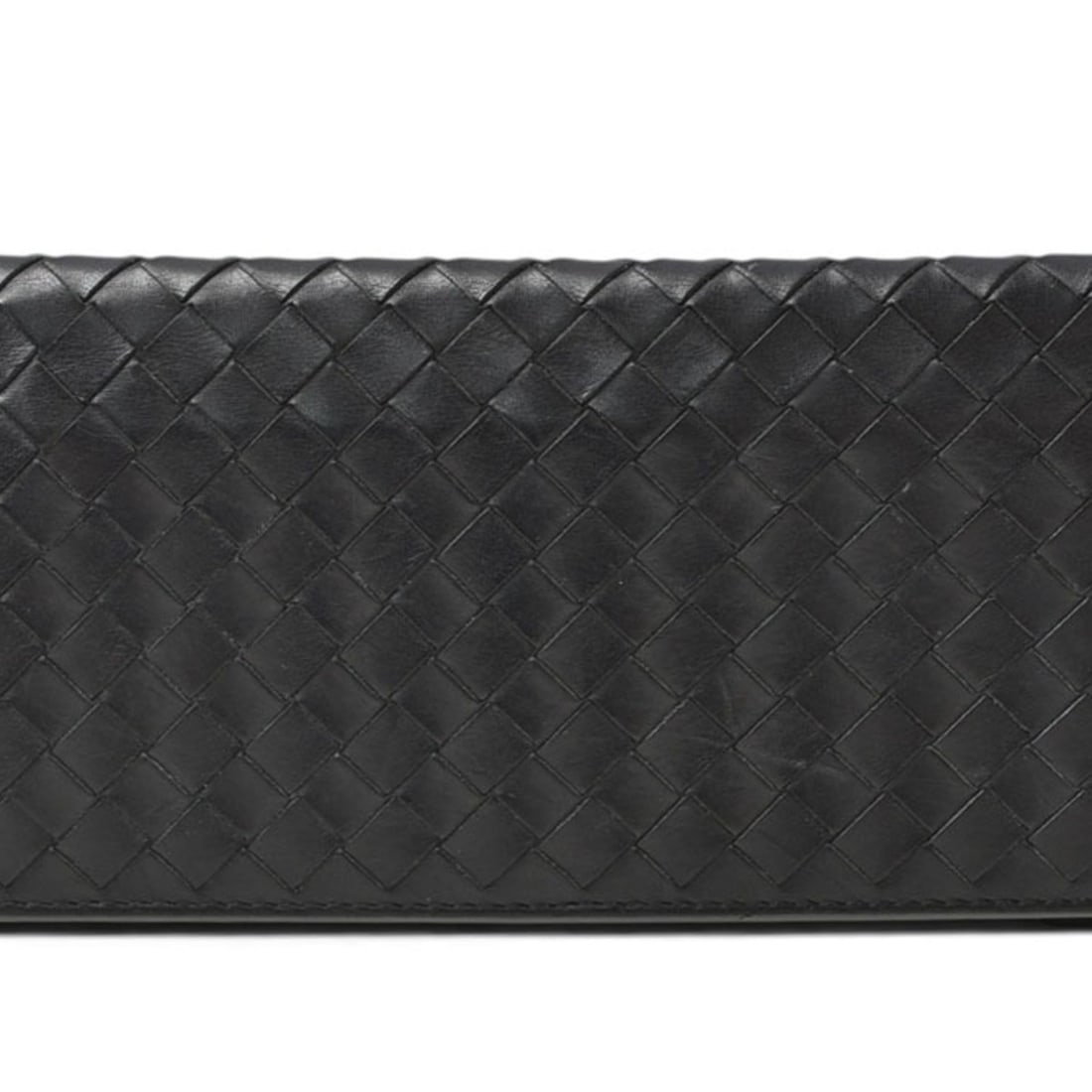 Bottega Veneta Men's Wallet, Billfold, Long Intrecciato Weave, Black/Khaki: --- Catalog ---Category: SizeSize (HxWxD): 8.5cm x 18cm x 1.5cm / 3.34'' x 7.08'' x 0.59''Category: DesignType: Coin purse/coin caseColor: Black, KhakiGender: MenMaterial: Leather Category: GeneralBra