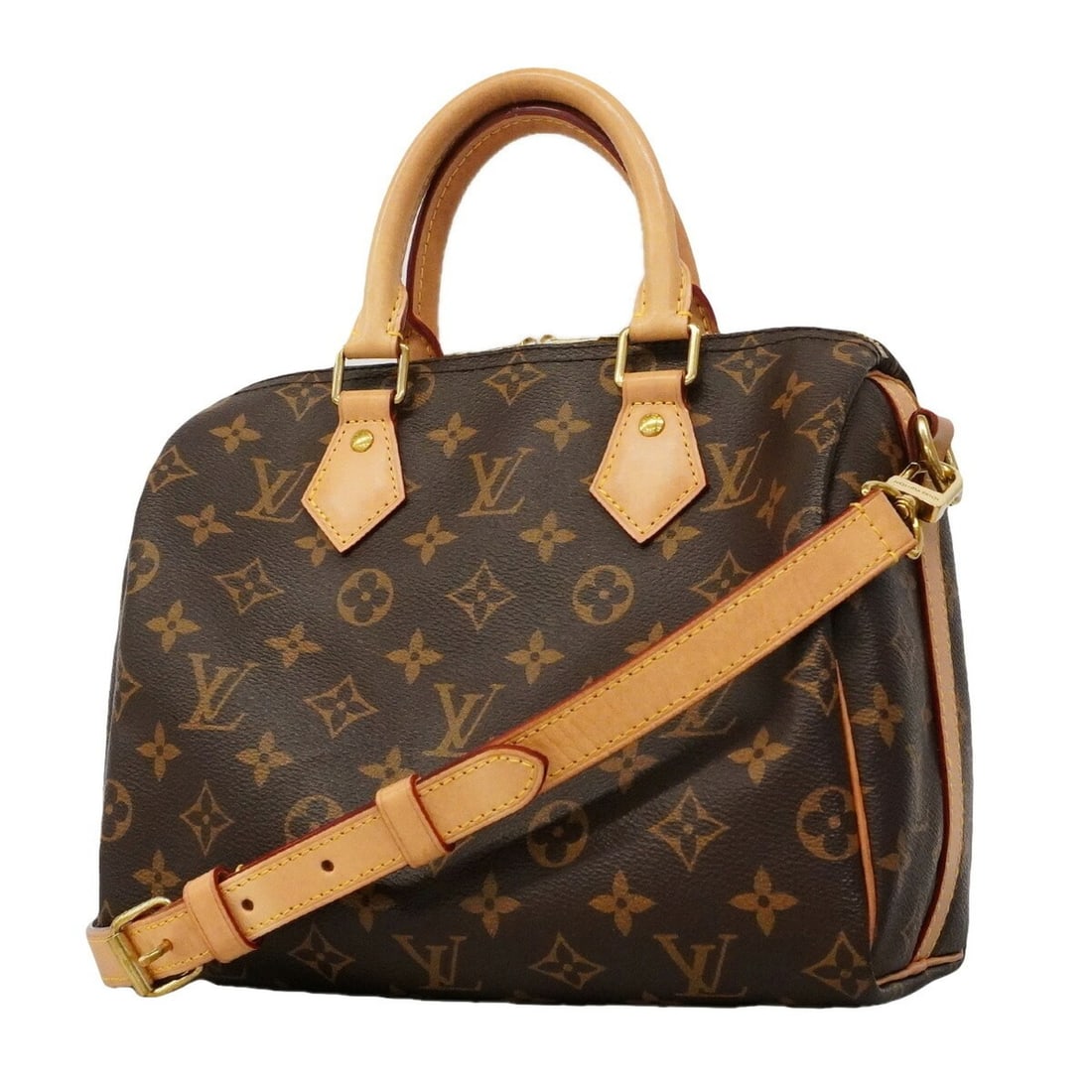 Louis Vuitton Monogram Speedy Bandoulière 25 Handbag M46977 Brown 2-way bag for women (1 of 14)