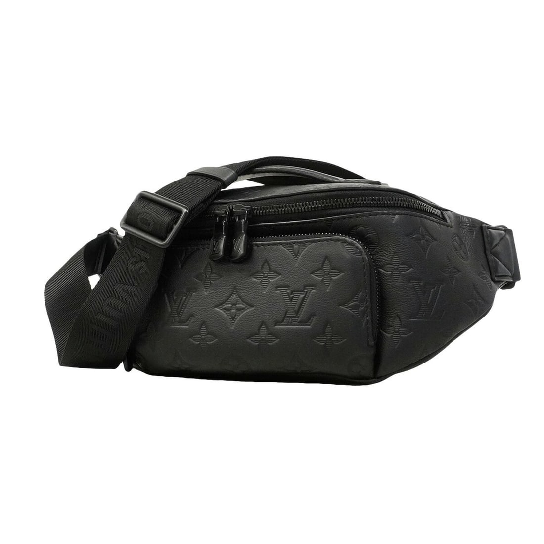 Louis Vuitton Monogram Shadow Rush Bum Bag M47058 Black Men's Bag/Waist: --- Catalog ---Category: SizeSize (HxWxD): 16.5cm x 24cm x 6.5cm / 6.49'' x 9.44'' x 2.55''Category: DesignType: Fanny packColor: BlackGender: MenCategory: GeneralMPN: M47058Brand: Louis Vuitton--- It