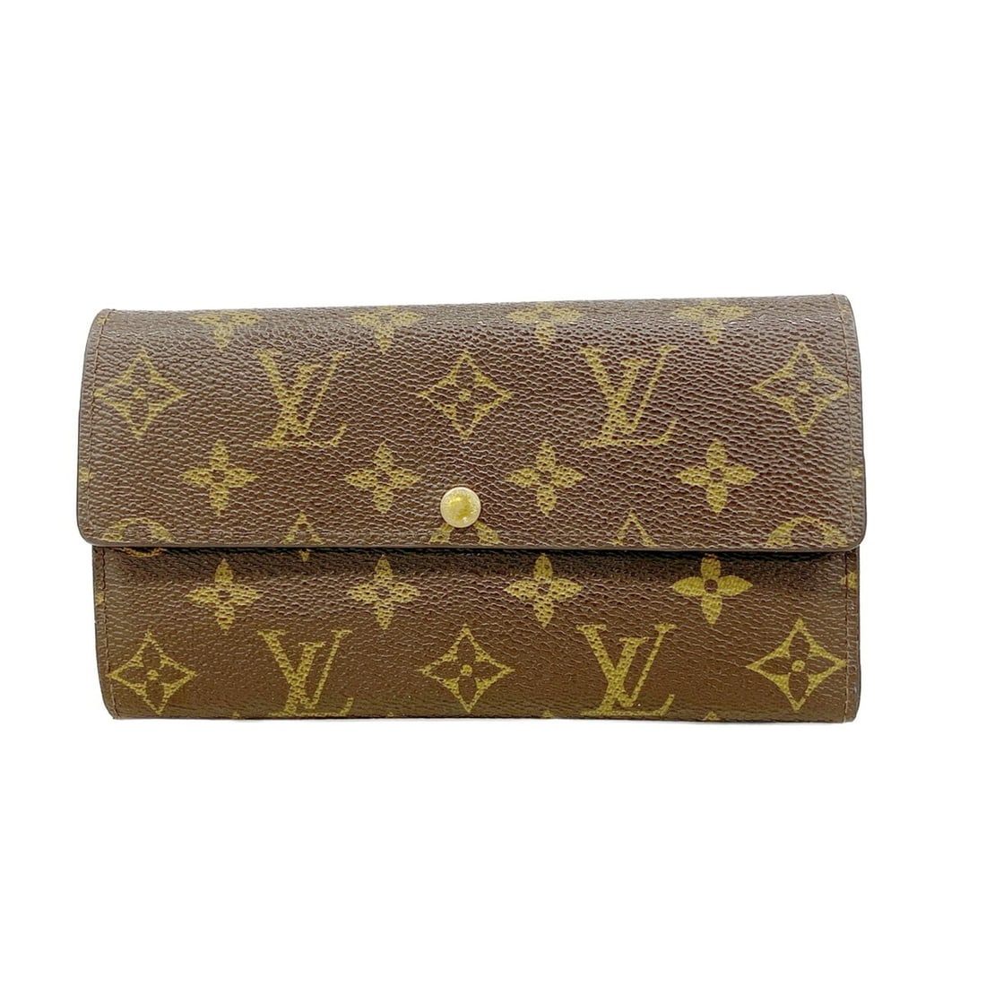 Louis Vuitton Monogram Portefeuille Sarah Long Wallet M61734 Brown Women's: --- Catalog ---Category: SizeSize (HxWxD): 10.5cm x 19cm x 2cm / 4.13'' x 7.48'' x 0.78''Category: DesignType: Long wallet (bi-fold)Color: BrownGender: WomenCategory: GeneralMPN: M61734Brand: Louis Vu
