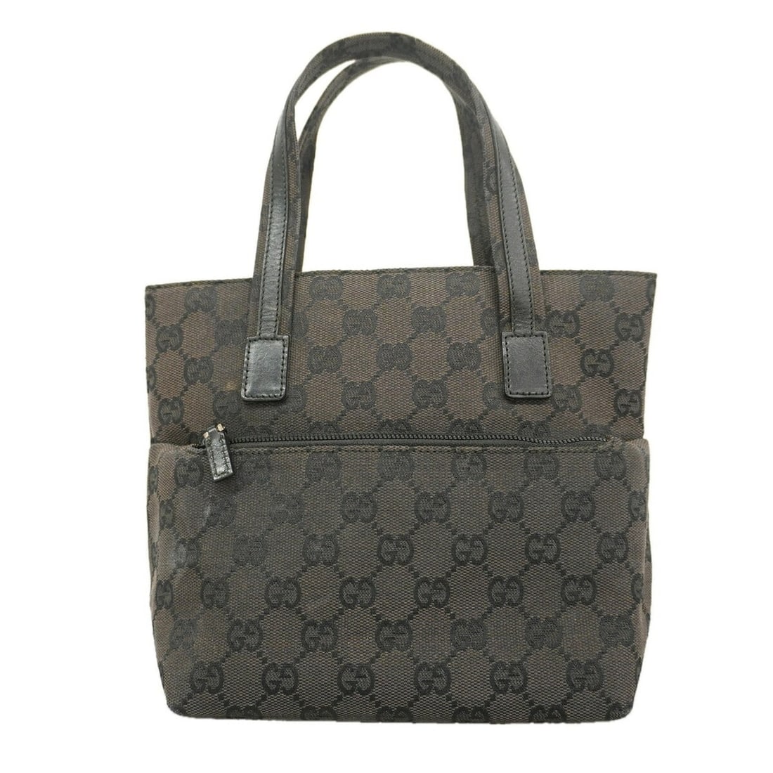 Gucci handbag, GG canvas, 002 1079, black, women's. (1 of 10)