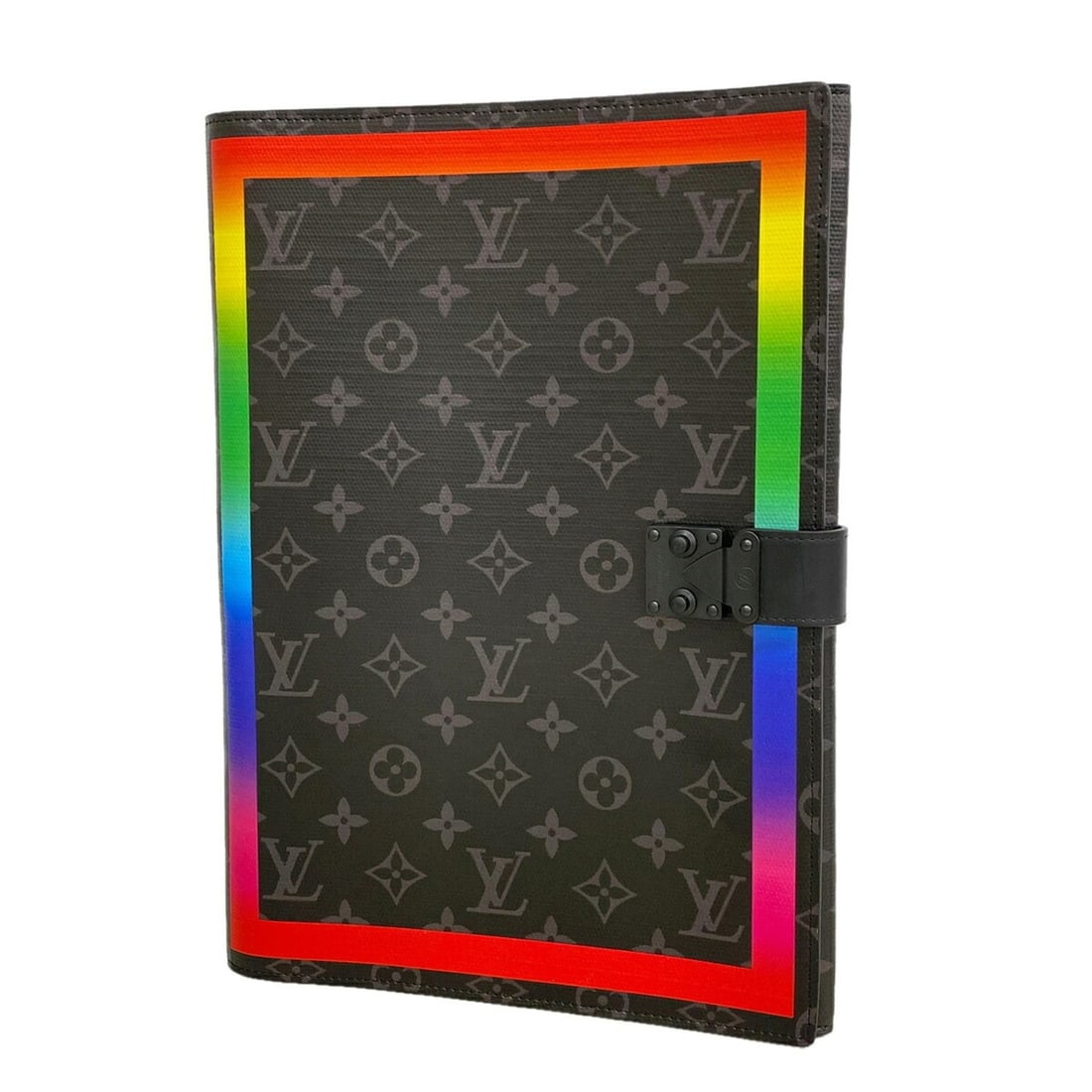 Louis Vuitton Monogram Eclipse Clutch Bag, Portedocument Franck GM GI0399, Black, Men's: --- Catalog ---Category: SizeSize (HxWxD): 23cm x 33cm x 2.5cm / 9.05'' x 12.99'' x 0.98''Category: DesignType: Clutch bagColor: BlackGender: MenCategory: GeneralMPN: GI0399Brand: Louis Vuitton--- Ite
