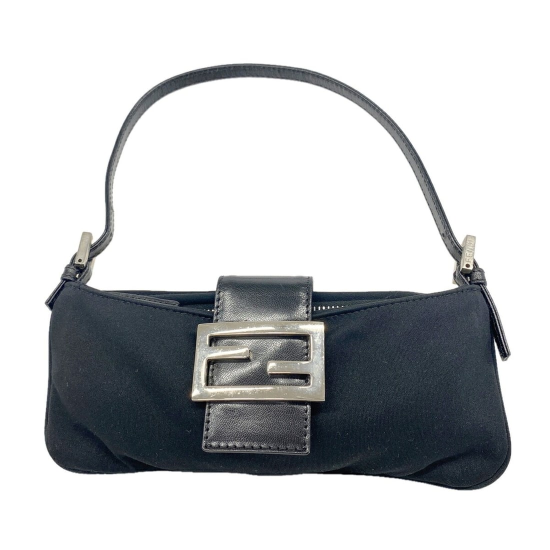 Fendi handbag, nylon, black, women's (1 of 12)