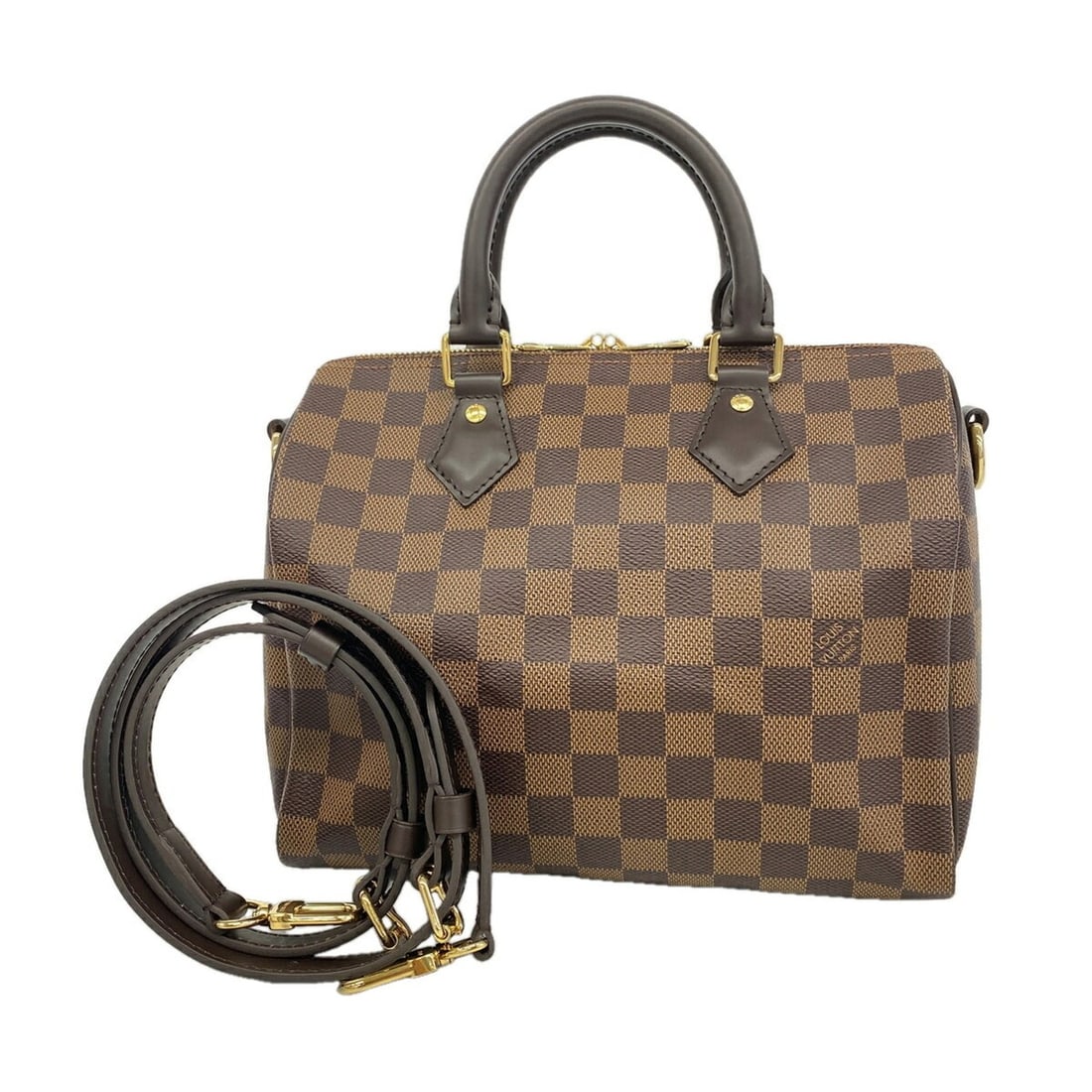 Louis Vuitton Damier Speedy Bandoulière 25 Handbag N40575 Ebene 2-way bag for women: --- Catalog ---Category: SizeSize (HxWxD): 19cm x 25cm x 14cm / 7.48'' x 9.84'' x 5.51''Category: DesignType: HandbagColor: EbeneGender: WomenCategory: GeneralMPN: N40575Brand: Louis Vuitton--- Item L