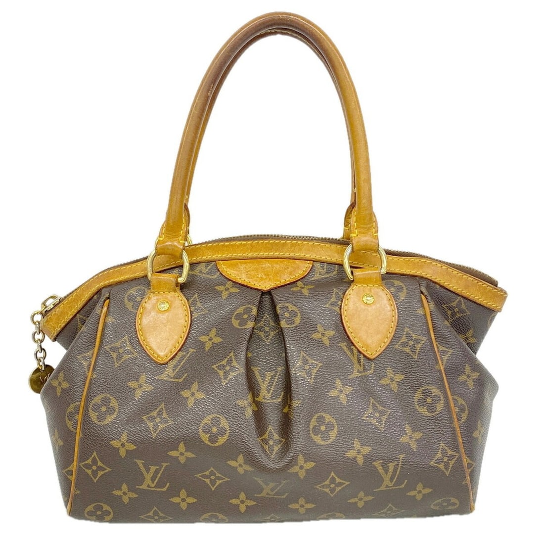 Louis Vuitton Monogram Tivoli PM Handbag M40143 Brown Women's: --- Catalog ---Category: SizeSize (HxWxD): 23cm x 28cm x 13cm / 9.05'' x 11.02'' x 5.11''Category: DesignType: HandbagColor: BrownGender: WomenCategory: GeneralMPN: M40143Brand: Louis Vuitton--- Item 