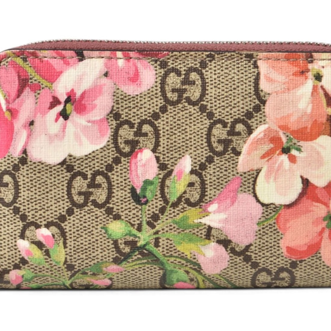 Gucci coin case/card case, GUCCI BLOOMS GG Blooms Supreme Canvas 421310 Pink Multi: --- Catalog ---Category: SizeSize (HxWxD): 8cm x 12.5cm x 2cm / 3.14'' x 4.92'' x 0.78''Category: DesignType: Long wallet (bi-fold)Color: PinkGender: WomenMaterial: GG plus Category: GeneralMPN: 42131