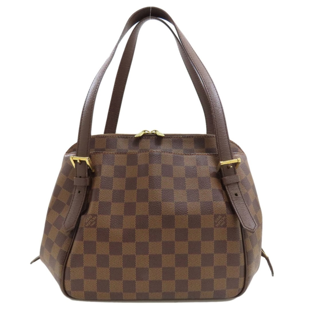 Louis Vuitton N51174 Belem MM Tote Bag, Damier Canvas, Women's LOUIS VUITTON: --- Catalog ---Category: SizeSize (HxWxD): 22cm x 26.5cm x 14cm / 8.66'' x 10.43'' x 5.51''Category: DesignType: Tote bagColor: Damier Canvas, EbeneGender: WomenMaterial: Damier Canvas Category: Gener