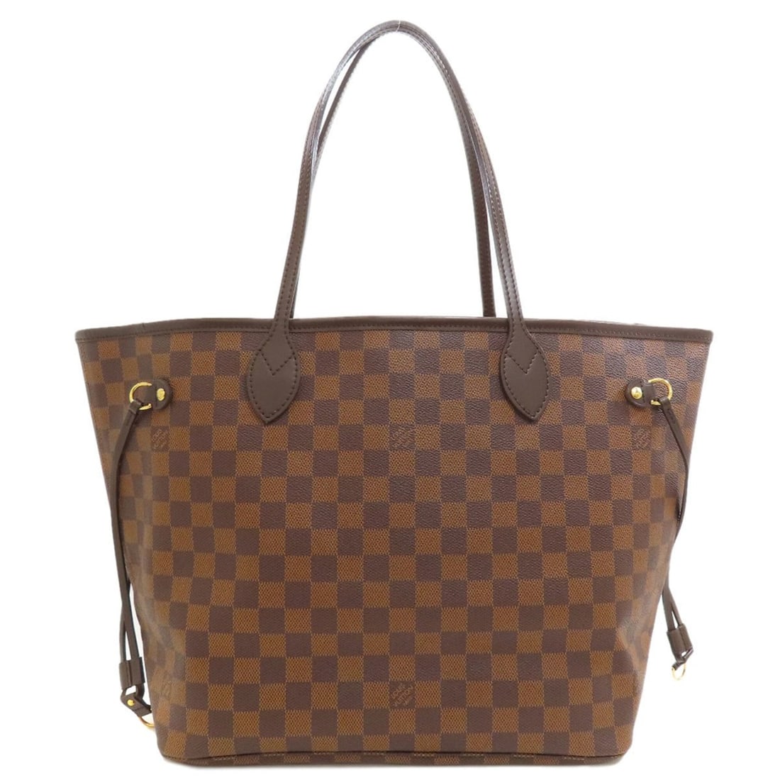 Louis Vuitton N51105 Neverfull MM Tote Bag, Damier Canvas, Women's LOUIS VUITTON: --- Catalog ---Category: SizeSize (HxWxD): 28.5cm x 31.5cm x 15cm / 11.22'' x 12.4'' x 5.9''Category: DesignType: Tote bagColor: Damier Canvas, EbeneGender: WomenMaterial: Damier Canvas Category: Gene
