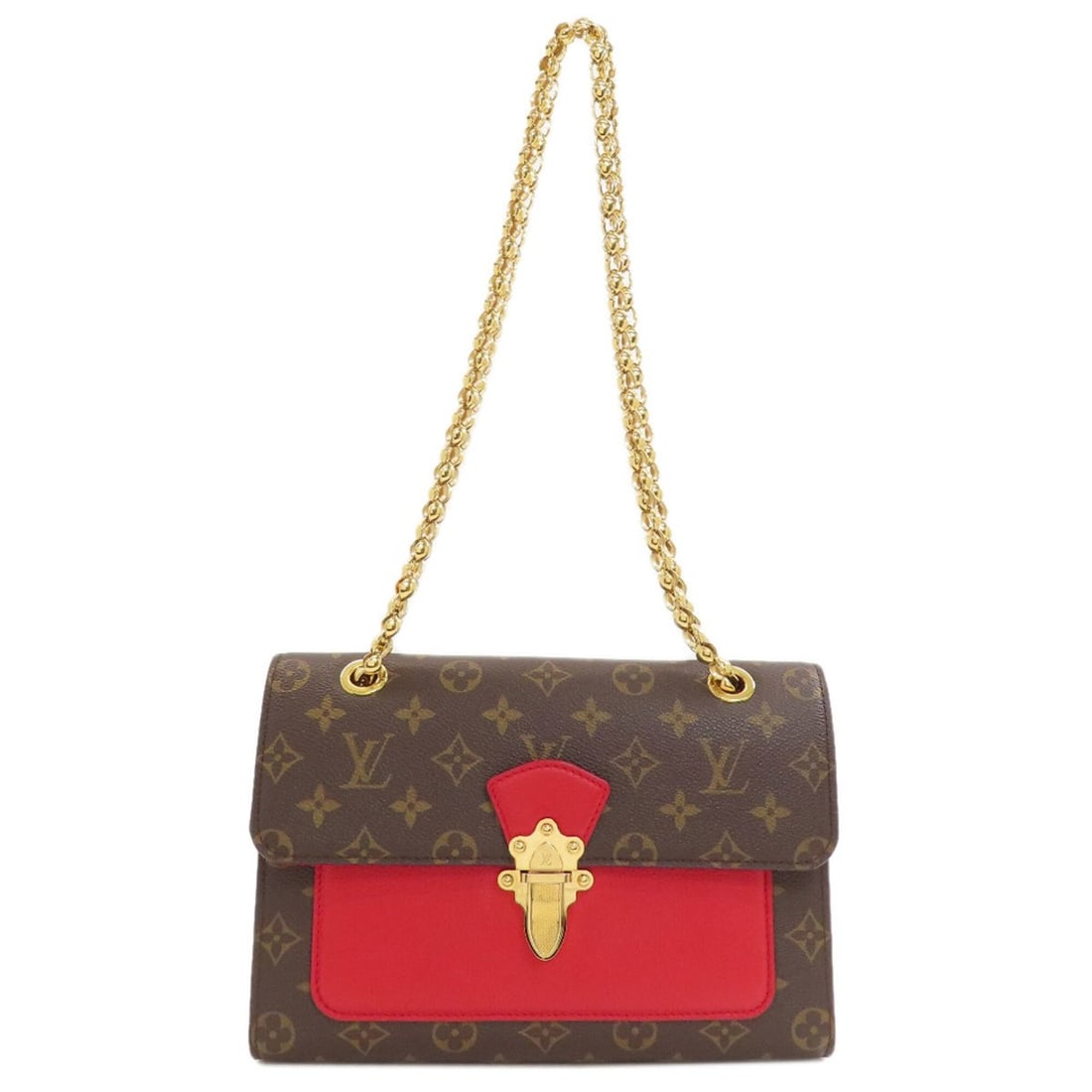 Louis Vuitton M41731 Victoire Shoulder Bag, Monogram Canvas, Women's LOUIS VUITTON: --- Catalog ---Category: SizeSize (HxWxD): 17.5cm x 26cm x 8.5cm / 6.88'' x 10.23'' x 3.34''Category: DesignType: Shoulder bagColor: MonogramGender: WomenMaterial: Monogram , Canvas Category: GeneralB