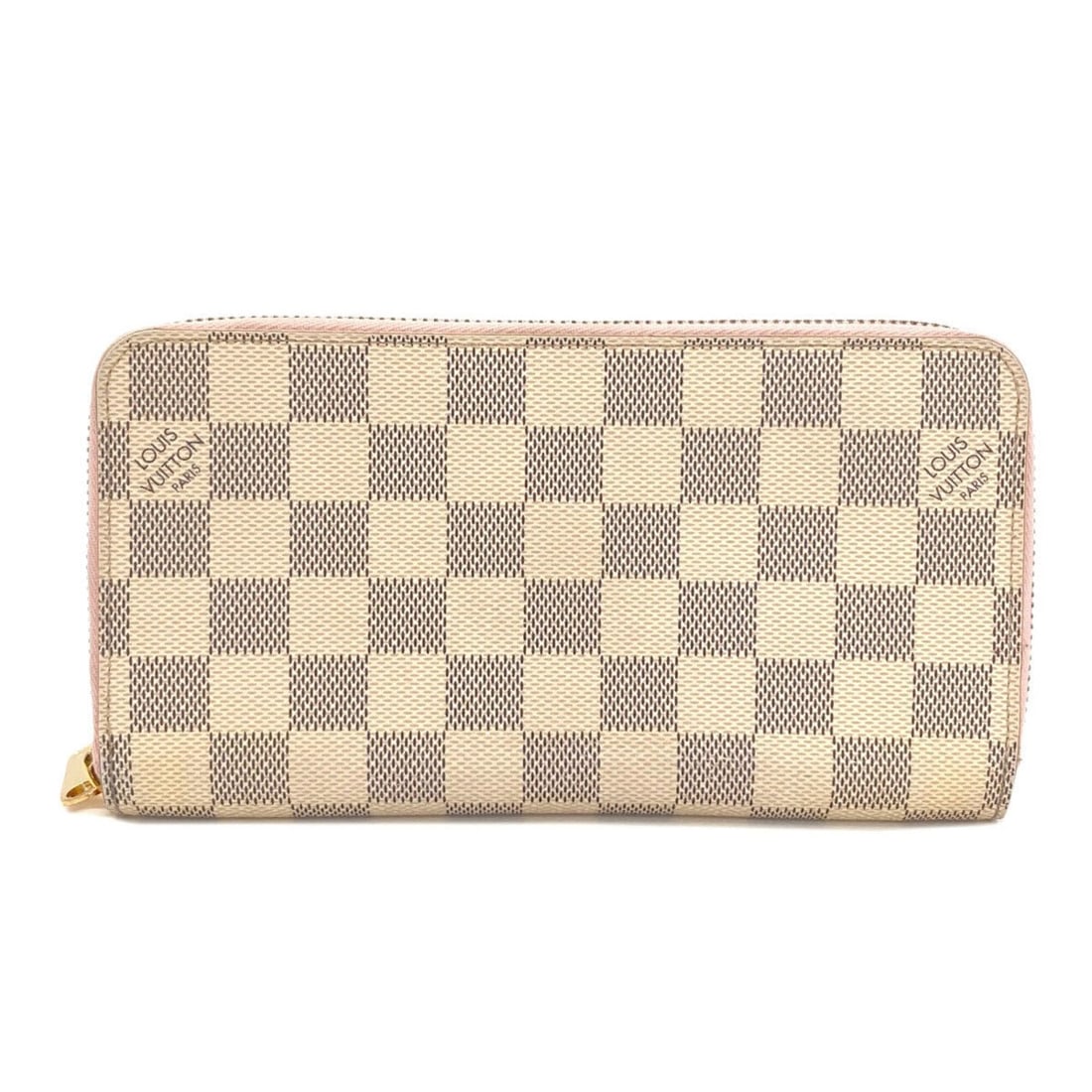 Louis Vuitton N63503 Zippy Wallet Long Damier Canvas Women's LOUIS VUITTON: --- Catalog ---Category: SizeSize (HxWxD): 11cm x 20cm x 2cm / 4.33'' x 7.87'' x 0.78''Category: DesignType: Long wallet (bi-fold)Color: Damier Azur, Rose ballerineGender: WomenMaterial: Damier Canvas