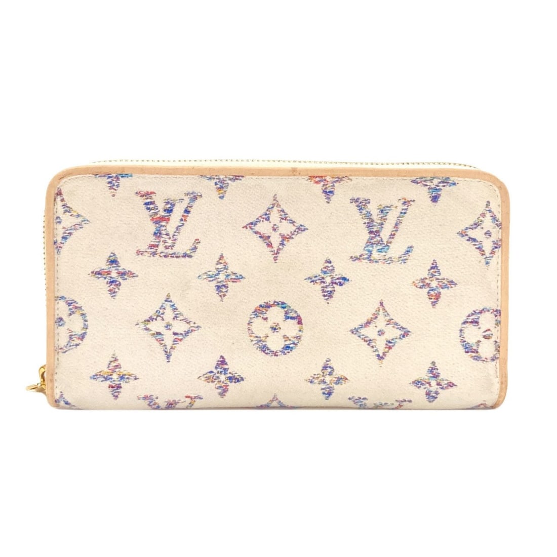 Louis Vuitton M83456 Zippy Wallet Long Monogram Jacquard Women's LOUIS VUITTON: --- Catalog ---Category: SizeSize (HxWxD): 11cm x 20cm x 3cm / 4.33'' x 7.87'' x 1.18''Category: DesignType: Long wallet (bi-fold)Color: Beige, Blue, WhiteGender: WomenMaterial: Monogram Category: Gen