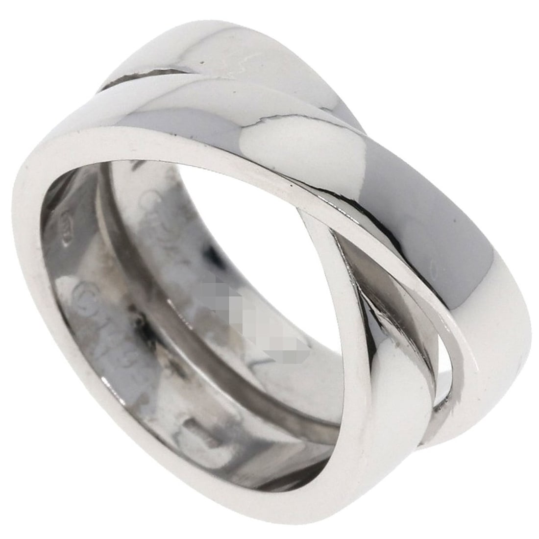 Cartier Paris Ring #51, 18K White Gold, Women's Ring, CARTIER (1 of 9)