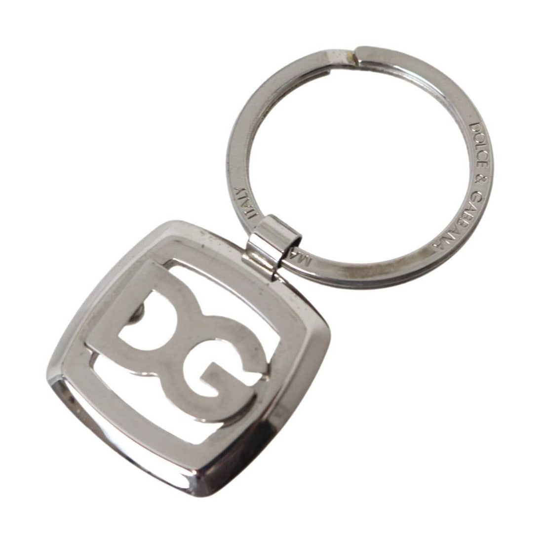 DOLCE & GABBANA key ring, silver, 75 x 35 mm (motif: 31 mm, ring diameter: mm): --- Catalog ---Category: SizeSize (HxWxD): 75cm x 35cm / 29.52'' x 13.77''Category: DesignType: KeyringColor: SilverGender: Women,MenCategory: GeneralBrand: Dolce & GabbanaCountry of Origin: Italy--- 