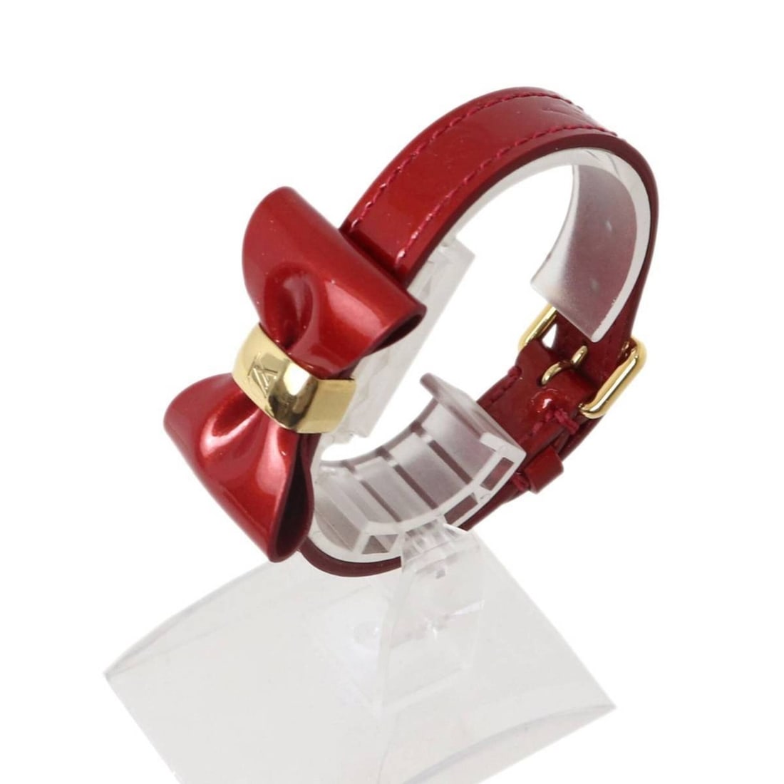 LOUIS VUITTON Louis Vuitton Bracelet Favorite Ribbon Vernis Pomme d'Amour M6617F CA4100: --- Catalog ---Category: SizeLength: 16cm - 18cm / 6.29'' - 7.08''Category: DesignType: Charm braceletColor: Pomme d'amourGender: WomenCategory: GeneralBrand: Louis VuittonCountry of Origin: France---