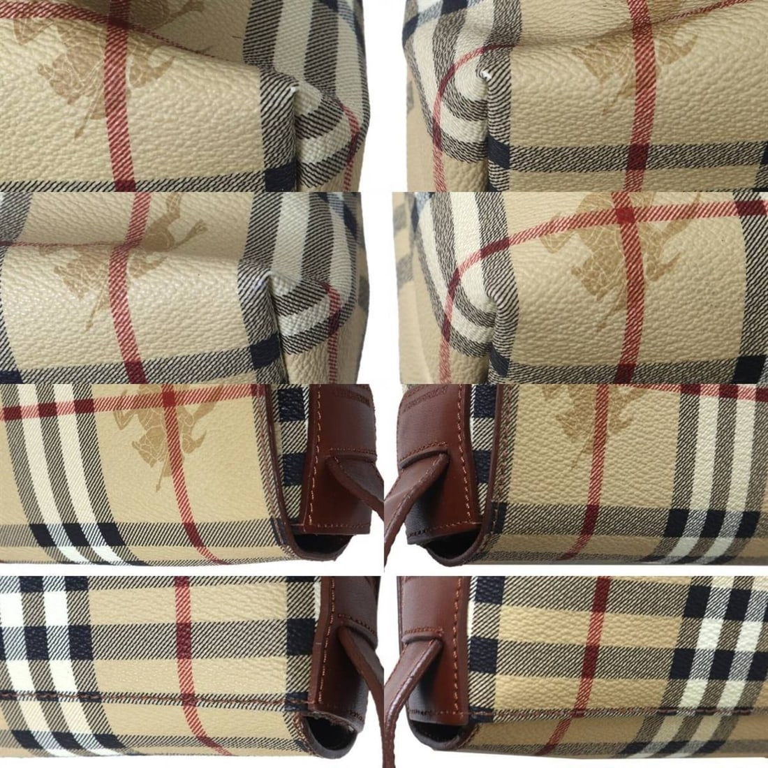 BURBERRY Nova Check PVC Bag - 6