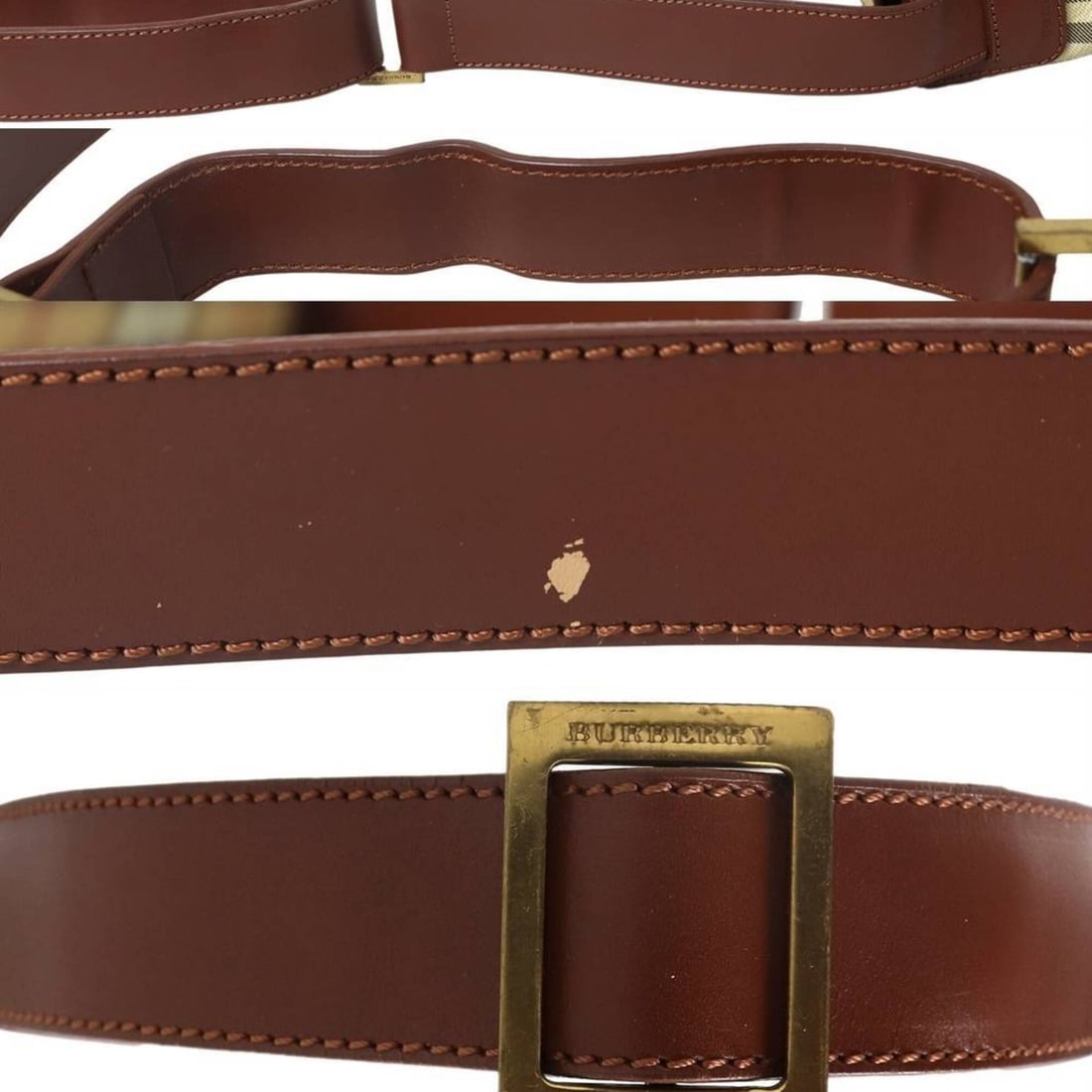 BURBERRY Nova Check PVC Bag - 7