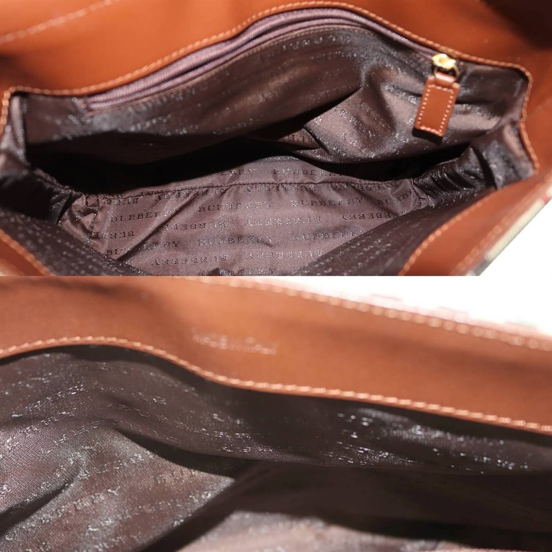 BURBERRY Nova Check PVC Bag - 9
