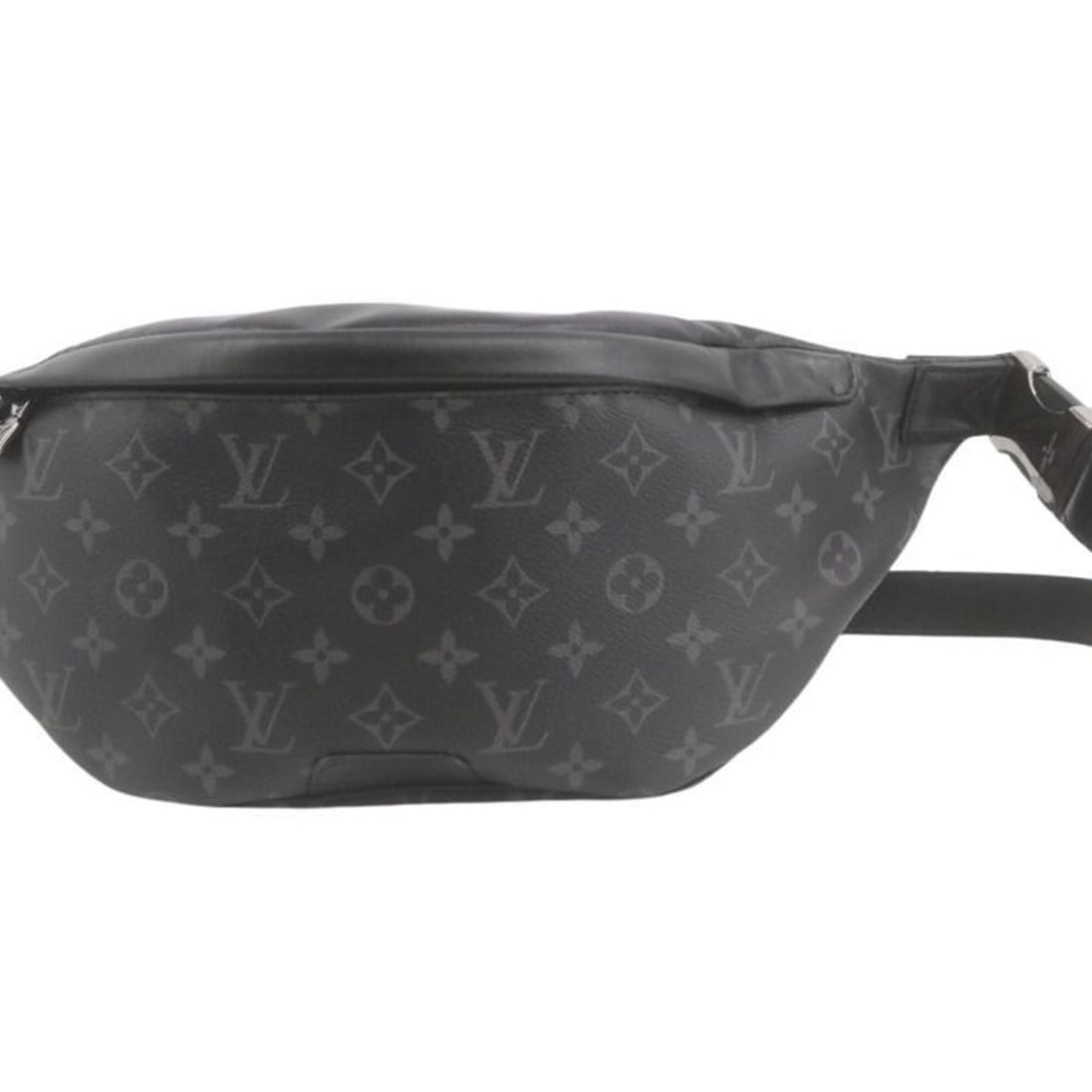 LOUIS VUITTON Discovery Bumbag M46035 Black Monogram Eclipse Body Bag for Men: --- Catalog ---Category: SizeSize (HxWxD): 17cm x 44cm x 9cm / 6.69'' x 17.32'' x 3.54''Category: DesignType: Sling bagColor: BlackGender: MenMaterial: Monogram Eclipse Category: GeneralBrand: Louis V