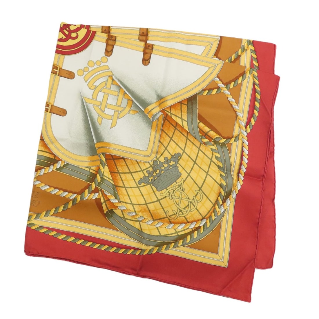 Hermes Carre 90 Horse Formal Wear Scarf Muffler Silk Women's HERMES (1 of 7)