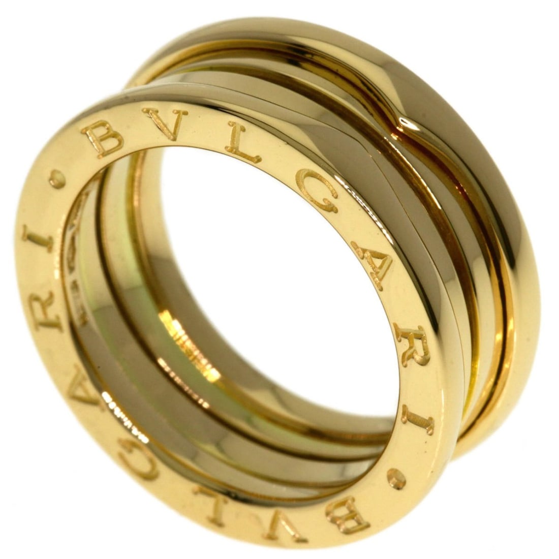 BVLGARI B-zero1 2-band ring #53, 18K yellow gold, women's.: --- Catalog ---Category: SizeJP Size: 13US Size: 6.5Category: DesignType: Band ringGender: WomenMaterial: Yellow gold (18K)Category: GeneralLine: B.zero1Brand: Bvlgari--- Item List ---Section: Conditi