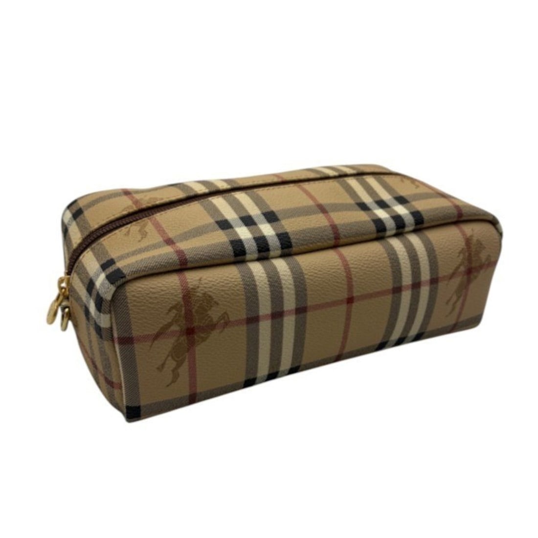BURBERRY Women's Nova Check Pouch Bag Shadow Horse Beige W4: --- Catalog ---Category: SizeSize (HxWxD): 9cm x 25cm / 3.54'' x 9.84''Category: DesignType: PouchColor: BeigeGender: WomenCategory: GeneralBrand: Burberry--- Item List ---Section: ConditionRanking: