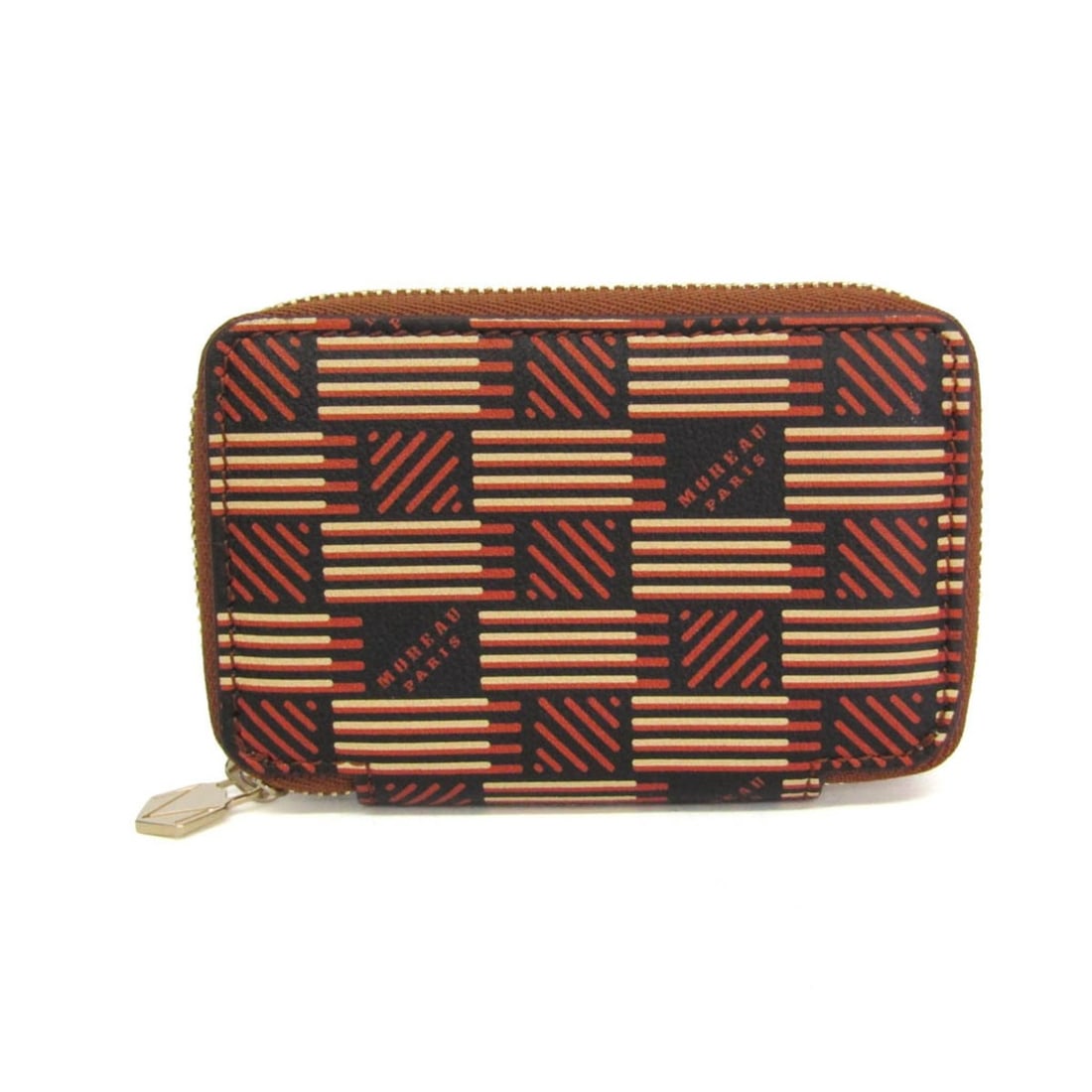 Moreau Zip Mini Wallet Men,Women Leather Coin Purse/coin Case Brown,Cream: --- Catalog ---Category: SizeSize (HxWxD): 7cm x 10.5cm x 2cm / 2.75'' x 4.13'' x 0.78''Category: DesignType: Coin purse/coin caseColor: Brown, CreamGender: Men,WomenClosure: ZipperMaterial: Leather I