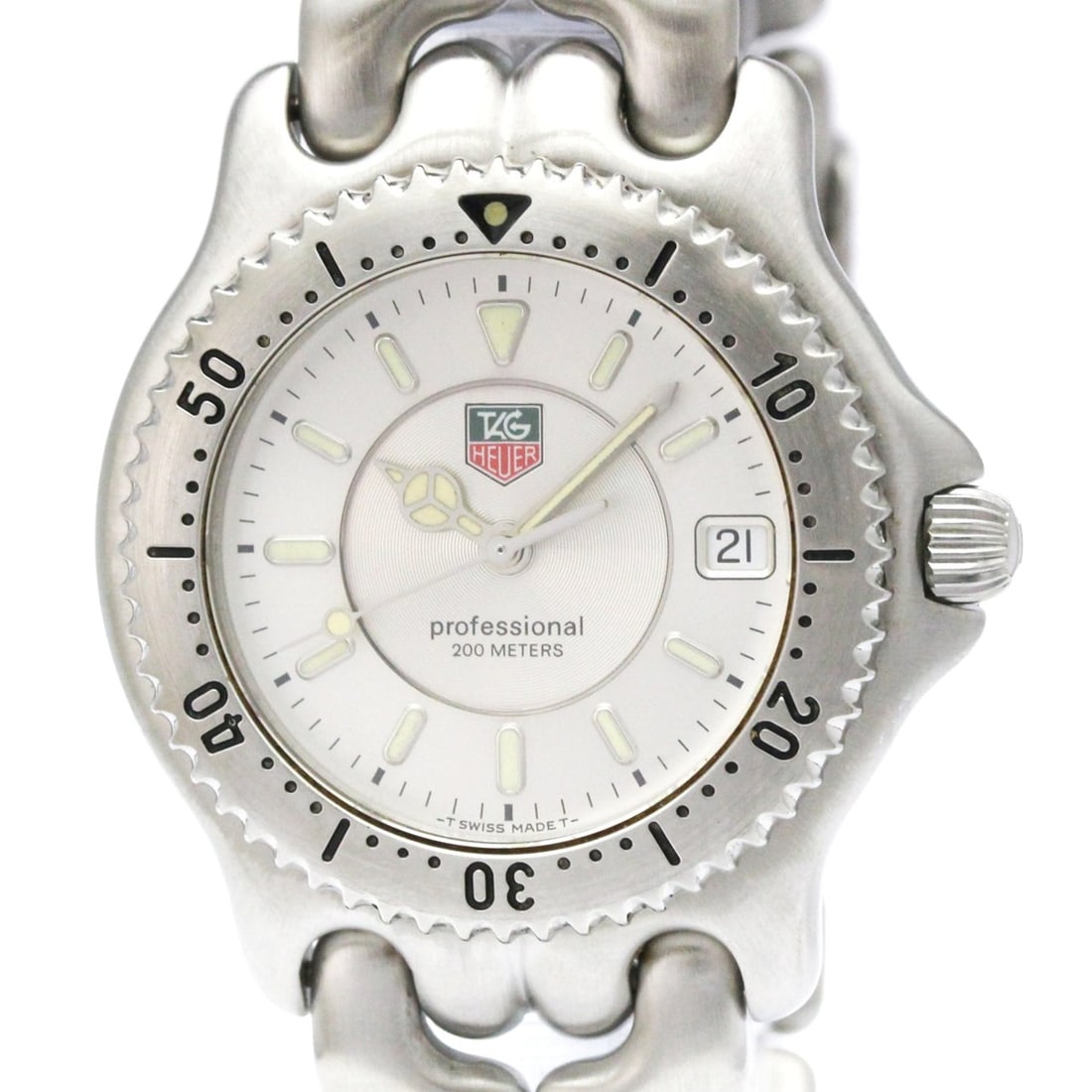 TAG HEUER Sel Professional 200M Quartz Mens Watch WG111B Polished (1 of 9)