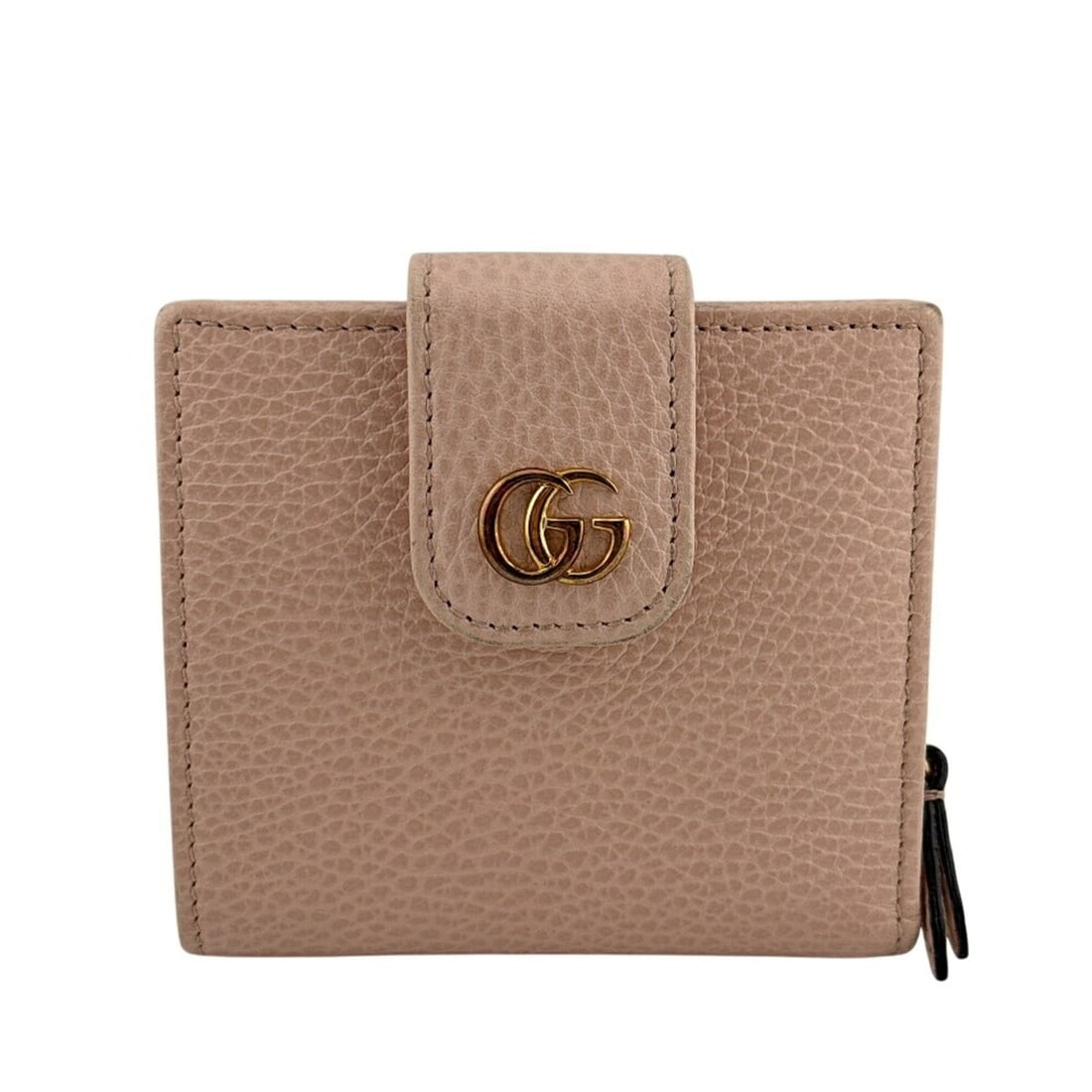 GUCCI 523193 Double G Compact GG Marmont Bi-fold Wallet Pink (1 of 13)