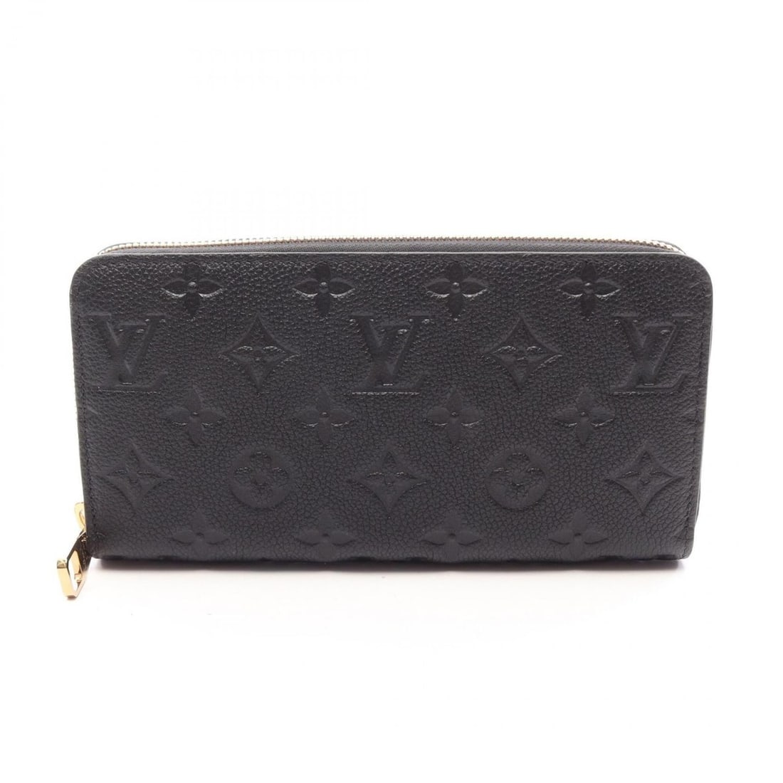 Louis Vuitton Zippy Wallet, Round Long Leather, Monogram Empreinte, Men's/Women's, Black, M28791: --- Catalog ---Category: SizeSize (HxWxD): 10.5cm x 19.5cm x 2.5cm / 4.13'' x 7.67'' x 0.98''Category: DesignType: Long wallet (bi-fold)Color: BlackGender: Men,WomenMaterial: Leather Category: General