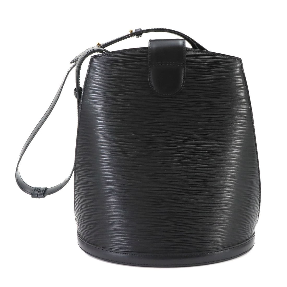 Louis Vuitton Epi Cluny Shoulder Handbag Leather Noir M52252 Gold Hardware: --- Catalog ---Category: SizeWeight: 645g / 1.42lb.Size (HxWxD): 29.5cm x 26cm x 17cm / 11.61'' x 10.23'' x 6.69''Strap Length: 68cm - 82cm / 26.77'' - 32.28''Category: DesignType: Handbag, Shoulder b