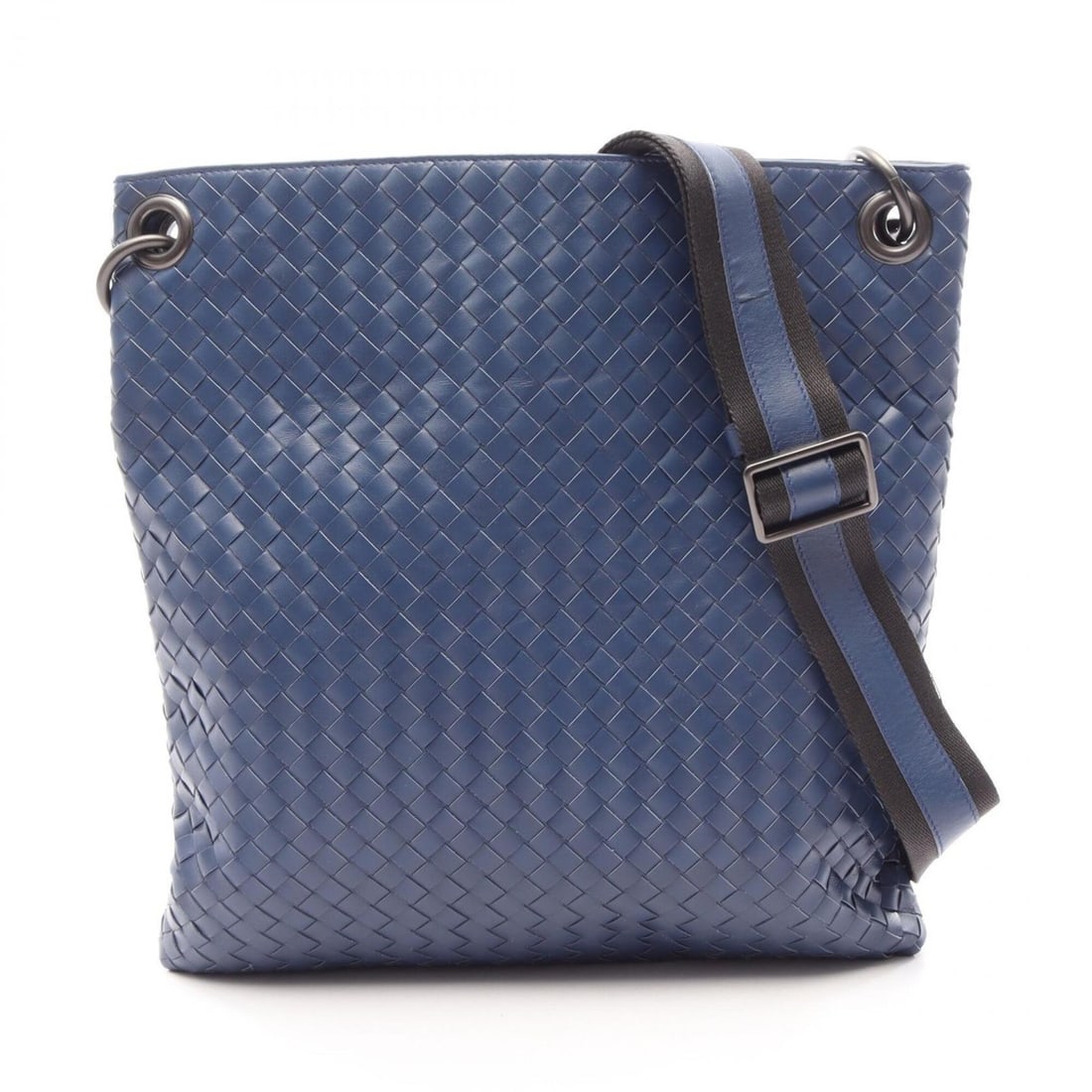 Bottega Veneta Intrecciato Shoulder Bag/Handbag, Leather, Men's, Blue: --- Catalog ---Category: SizeSize (HxWxD): 34cm x 32cm x 2cm / 13.38'' x 12.59'' x 0.78''Category: DesignType: Handbag, Shoulder bagColor: BlueGender: MenMaterial: Intrecciato Category: GeneralBrand: 