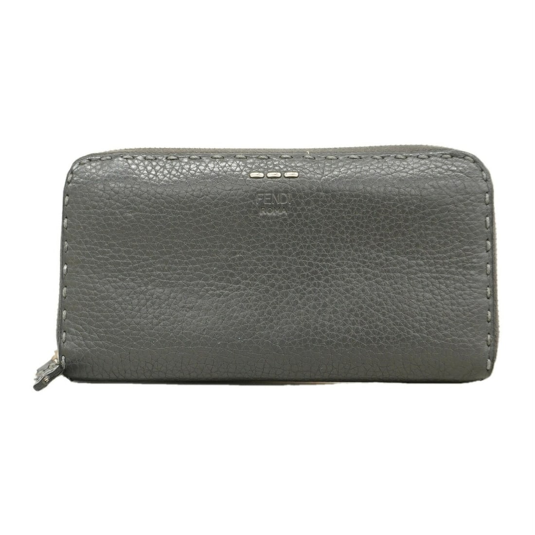 Fendi Leather Long Wallet, Black, Men's/Women's, P3457331: --- Catalog ---Category: SizeSize (HxWxD): 10cm x 18.5cm x 2.5cm / 3.93'' x 7.28'' x 0.98''Category: DesignType: Long wallet (bi-fold)Color: BlackGender: Men,WomenMaterial: Leather Category: GeneralBr