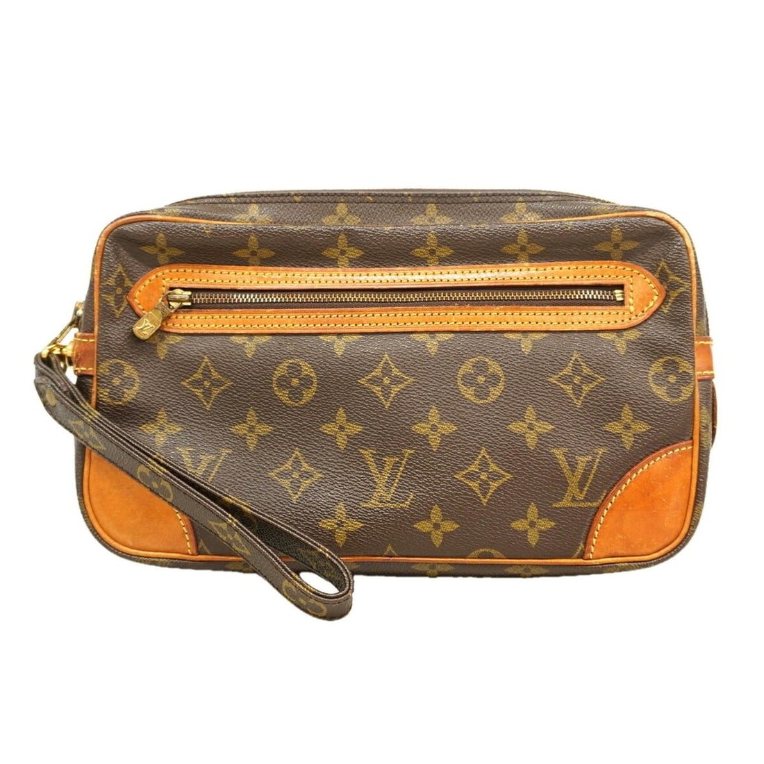 Louis Vuitton Monogram Marly Dragonne GM Clutch Bag M51825 Brown Men's: --- Catalog ---Category: SizeSize (HxWxD): 15cm x 26cm x 4cm / 5.9'' x 10.23'' x 1.57''Category: DesignType: Clutch bagColor: BrownGender: MenCategory: GeneralMPN: M51825Brand: Louis Vuitton--- Item L