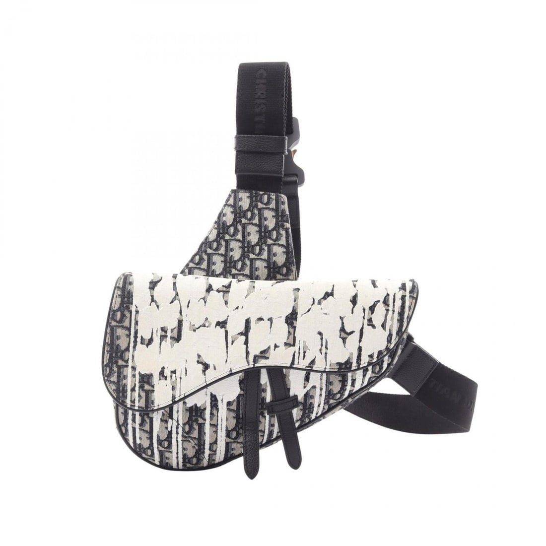 Christian Dior Dior x Raymond Pettibon Saddle Bag - Oblique Waist Bag, Body Handbag Canvas and: --- Catalog ---Category: SizeSize (HxWxD): 16cm x 27.5cm x 4cm / 6.29'' x 10.82'' x 1.57''Category: DesignType: Fanny pack, Sling bagColor: Black, Navy, WhiteGender: MenMaterial: Canvas , Leather Cate