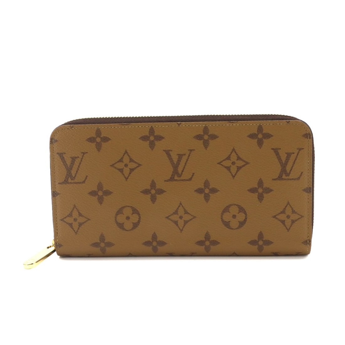 Louis Vuitton Monogram Reverse Zippy Wallet Round Long M82444 RFID Gold Hardware: --- Catalog ---Category: SizeSize (HxWxD): 10.5cm x 19.5cm x 2.5cm / 4.13'' x 7.67'' x 0.98''Category: DesignType: Long wallet (bi-fold)Color: Monogram ReverseGender: Men,WomenMaterial: Monogram Rever