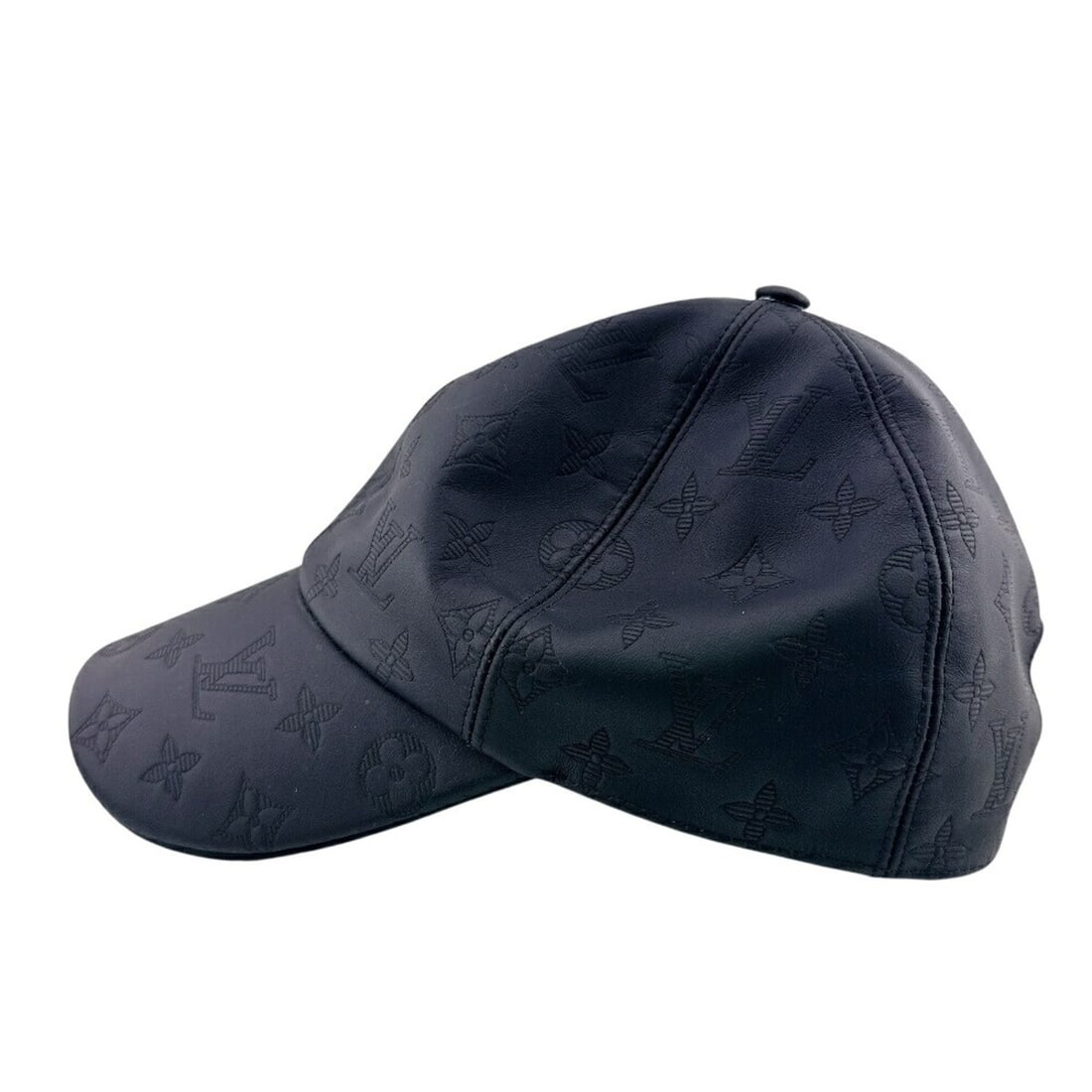 LOUIS VUITTON M76985 Monogram Shadow Cap Black - 4