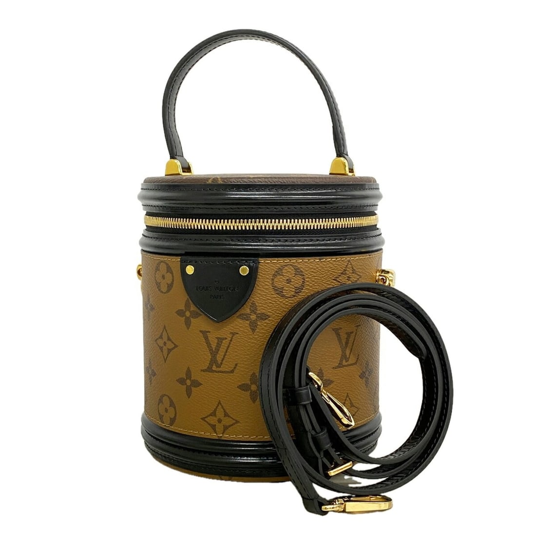 Louis Vuitton Monogram Reverse Cannes Handbag M43986 Brown 2-way bag for women (1 of 9)