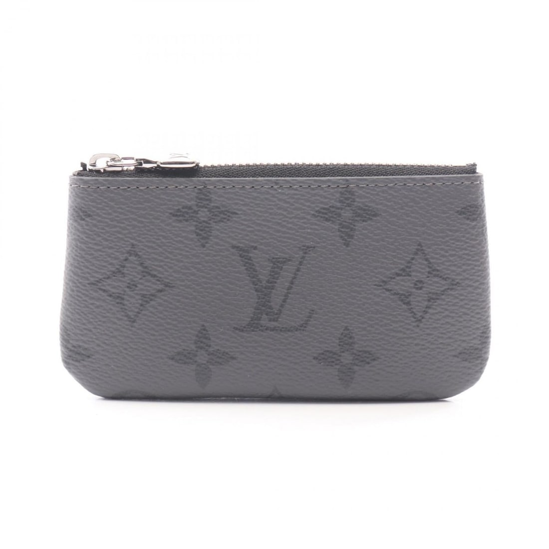 Louis Vuitton Pochette Clé Monogram Eclipse Reverse Wallet with Keyring, Coin Purse, Men's,: --- Catalog ---Category: SizeSize (HxWxD): 6.5cm x 11.5cm x 1cm / 2.55'' x 4.52'' x 0.39''Category: DesignType: Coin purse/coin caseColor: Black, GrayGender: MenMaterial: PVC Category: GeneralBrand: L