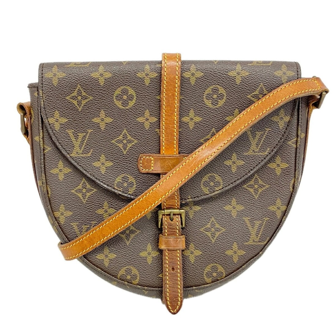 Louis Vuitton Monogram Chantilly MM Shoulder Bag M51233 Brown Women's: --- Catalog ---Category: SizeSize (HxWxD): 21cm x 23cm x 6cm / 8.26'' x 9.05'' x 2.36''Category: DesignType: Shoulder bagColor: BrownGender: WomenCategory: GeneralMPN: M51233Brand: Louis Vuitton--- It