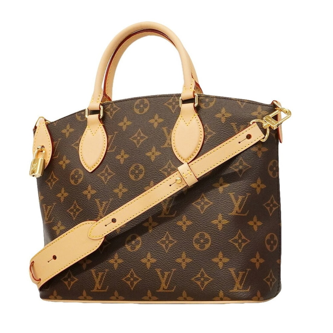 Louis Vuitton Monogram Neo Lockit PM Handbag M26532 Brown 2-way bag for women (1 of 6)