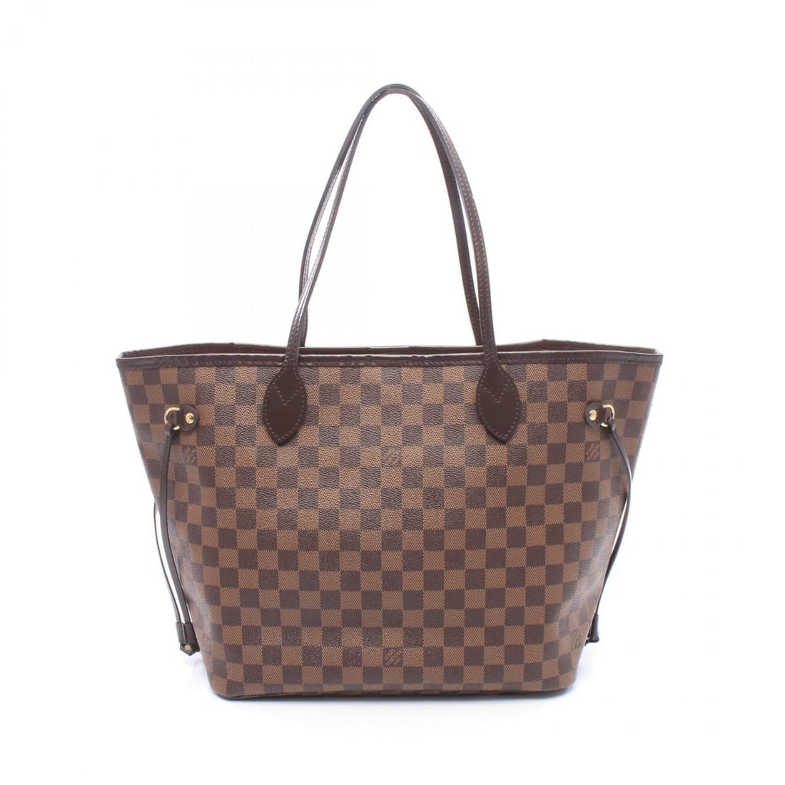Louis Vuitton Neverfull MM Damier Ebene Cerise Tote Bag Handbag Coated Canvas Leather Women's Brown: --- Catalog ---Category: SizeSize (HxWxD): 29cm x 32cm x 15cm / 11.41'' x 12.59'' x 5.9''Category: DesignType: Handbag, Tote bagColor: BrownGender: WomenMaterial: Coated canvas , Leather Category: Gen