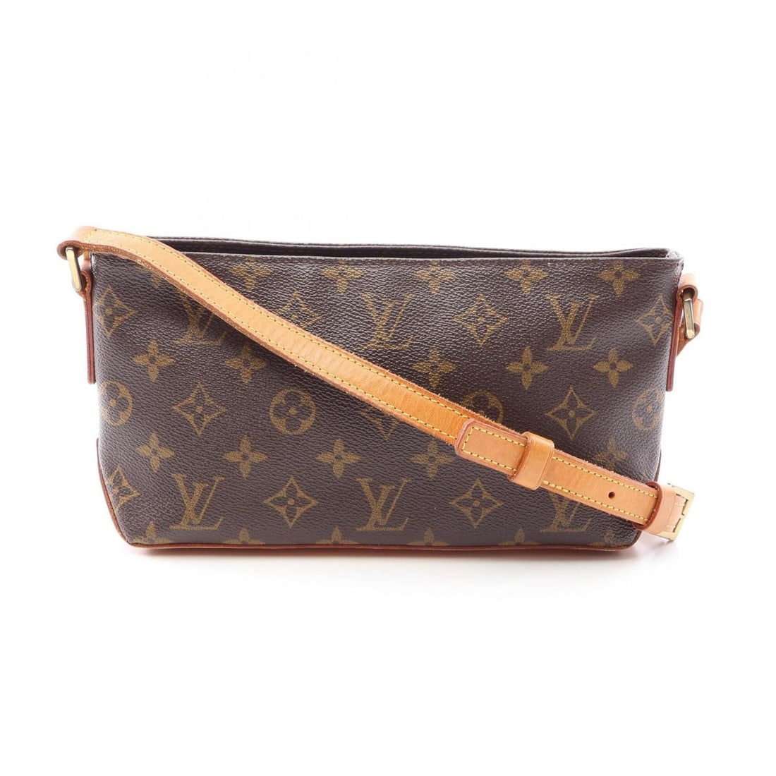 Louis Vuitton Trotteur Monogram Shoulder Bag/Handbag, Coated Canvas and Leather, Women's, Brown,: --- Catalog ---Category: SizeSize (HxWxD): 12cm x 22cm x 7cm / 4.72'' x 8.66'' x 2.75''Category: DesignType: Handbag, Shoulder bagColor: BrownGender: WomenMaterial: PVC , Leather Category: GeneralMPN:
