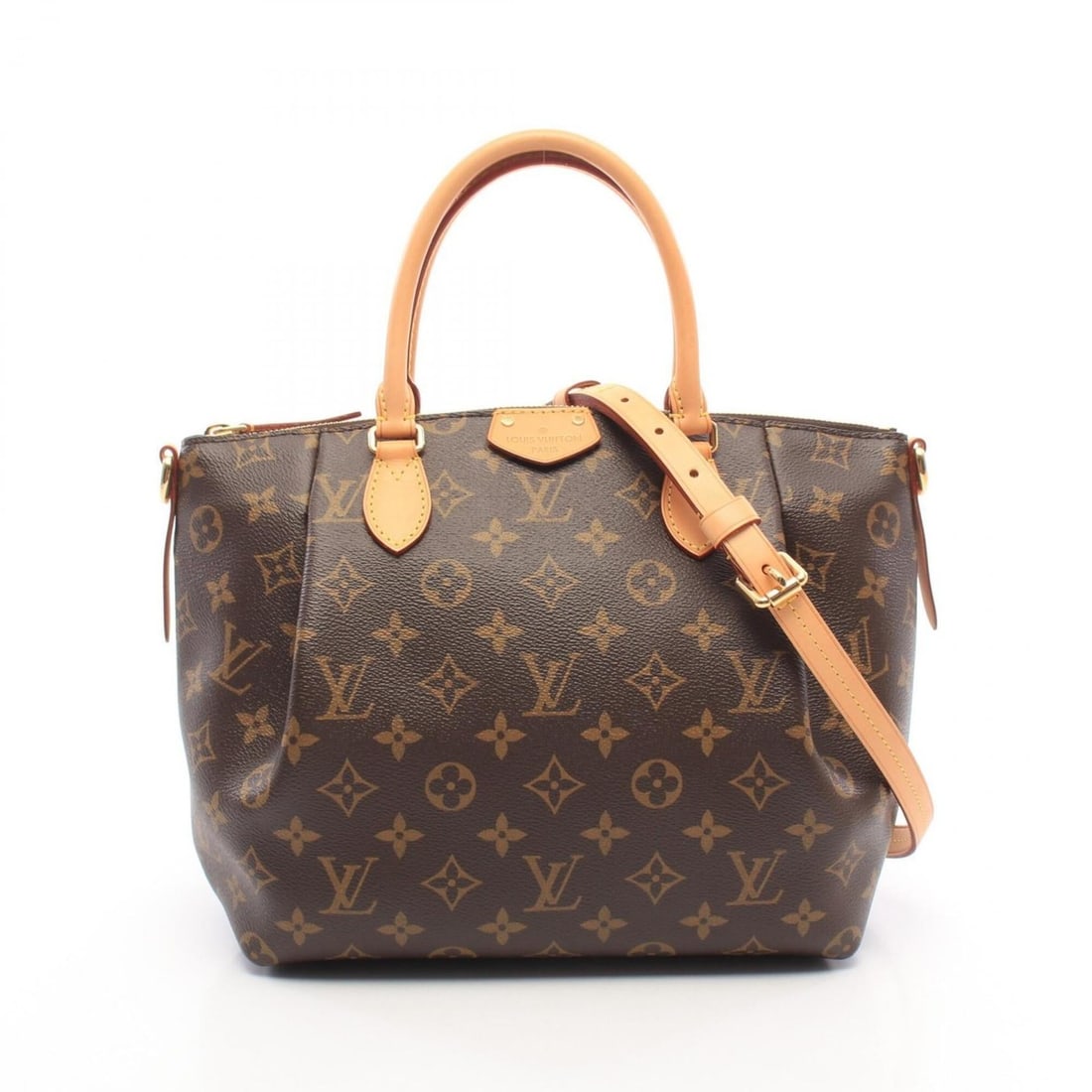 Louis Vuitton Turenne PM Monogram 2-Way Handbag, Coated Canvas and Leather, Pattern, Women's, Brown,: --- Catalog ---Category: SizeSize (HxWxD): 23cm x 23cm x 11cm / 9.05'' x 9.05'' x 4.33''Category: DesignType: HandbagColor: BrownGender: WomenMaterial: Monogram , PVC Category: GeneralMPN: M48813Brand