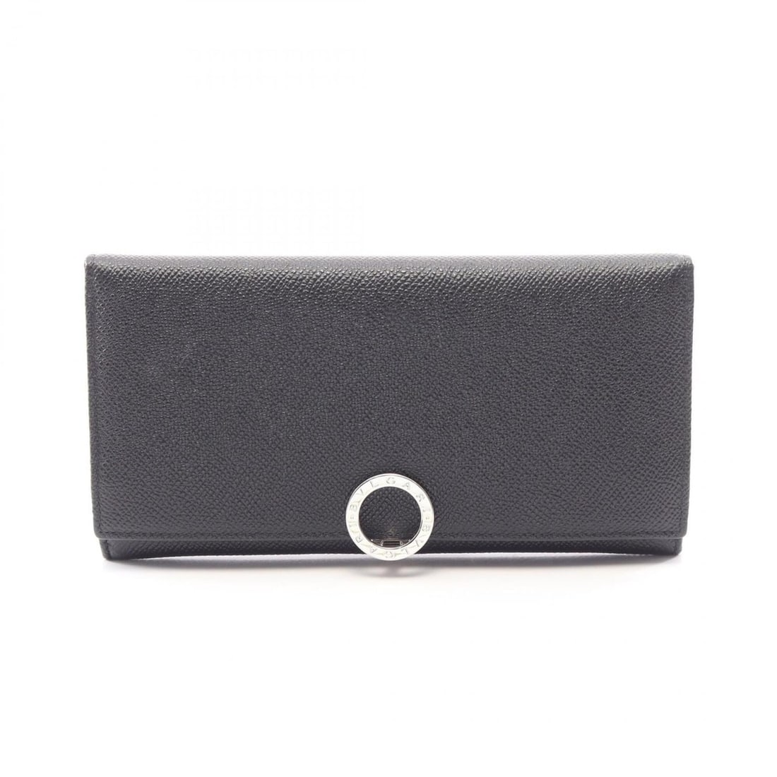 BVLGARI Bulgari Bi-fold Long Wallet, Leather, Men's, Black, 30412: --- Catalog ---Category: SizeSize (HxWxD): 10cm x 19cm x 2.4cm / 3.93'' x 7.48'' x 0.94''Category: DesignType: Long wallet (bi-fold)Color: BlackGender: MenMaterial: Leather Category: GeneralMPN: 30412