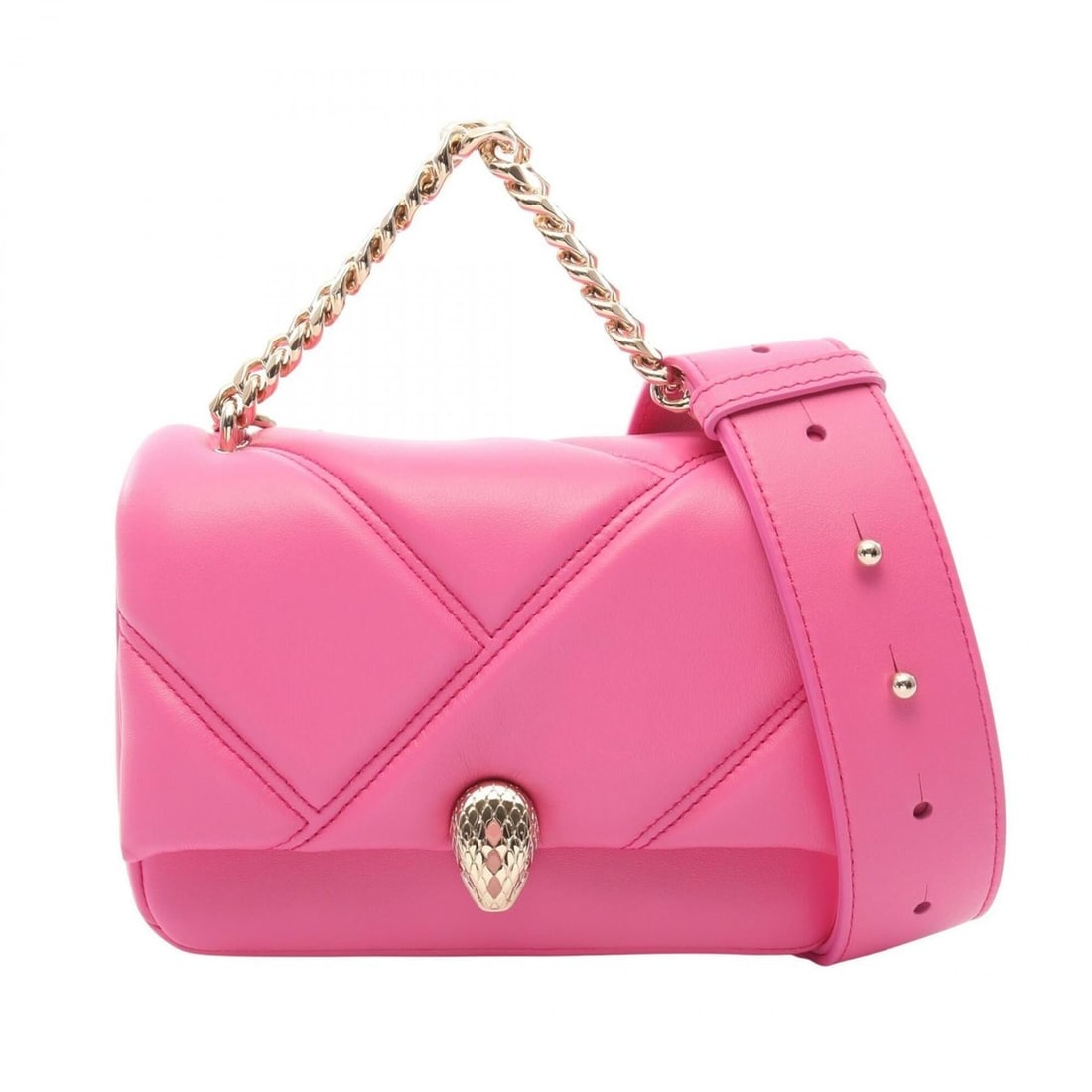 Bulgari BVLGARI Serpenti Cabochon Mini 2-Way Handbag, Leather, Women's, Pink: --- Catalog ---Category: SizeSize (HxWxD): 12cm x 17cm x 5.5cm / 4.72'' x 6.69'' x 2.16''Category: DesignType: HandbagColor: PinkGender: WomenMaterial: Leather Category: GeneralBrand: Bvlgari--- Item 