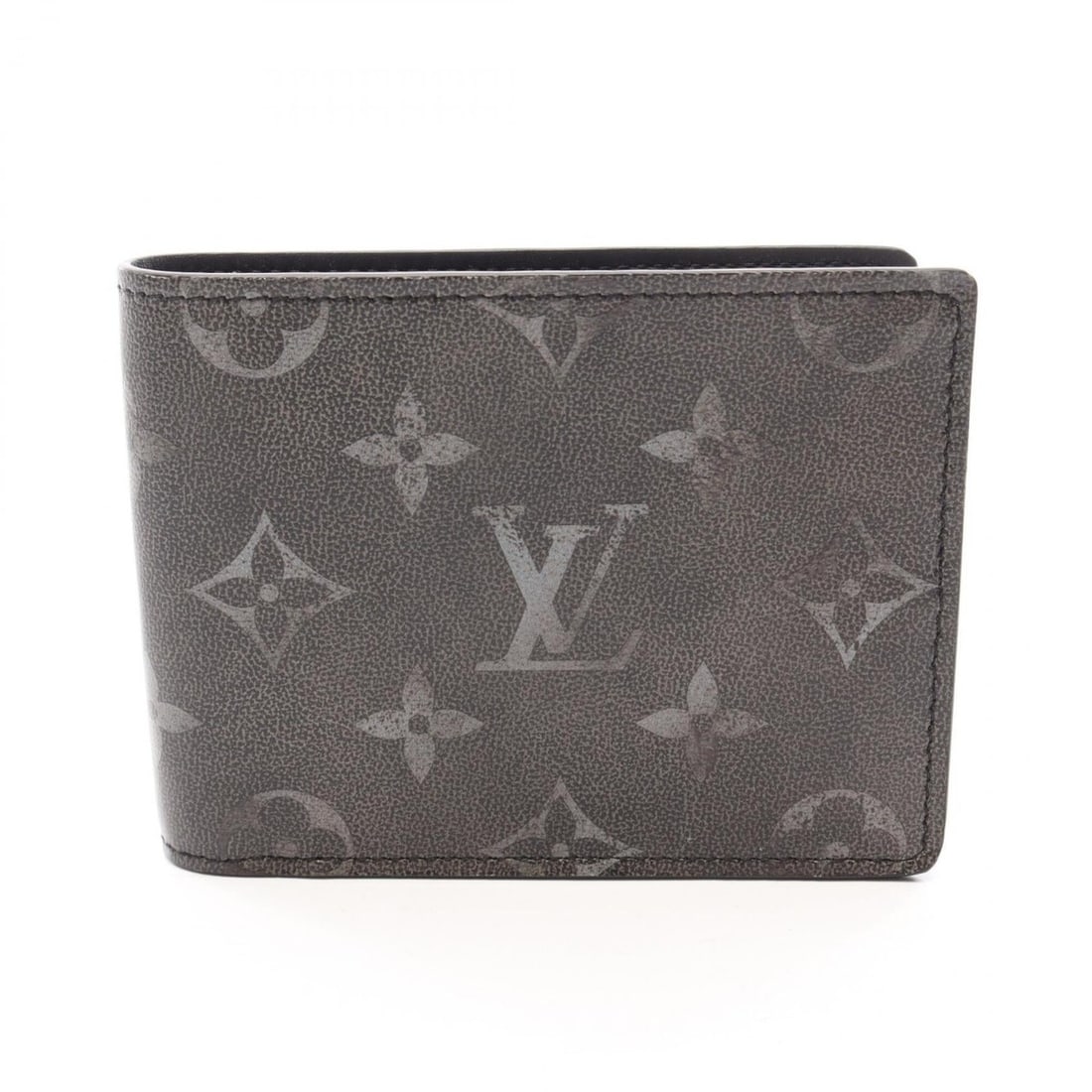 Louis Vuitton Portefeuille Slender Brushed Monogram Bi-fold Wallet, Leather, Men's, Black, M11708: --- Catalog ---Category: SizeSize (HxWxD): 9cm x 11.5cm x 1cm / 3.54'' x 4.52'' x 0.39''Category: DesignType: Wallet (bi-fold)Color: BlackGender: MenMaterial: Leather Category: GeneralMPN: M11708Brand