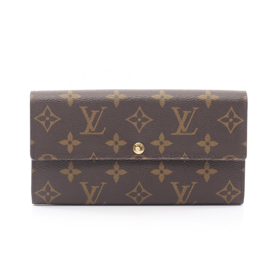 Louis Vuitton Portefeuille Sarah Bi-fold Long Wallet, Leather, Monogram, Women's, Brown, M61734: --- Catalog ---Category: SizeSize (HxWxD): 10cm x 19cm x 2.5cm / 3.93'' x 7.48'' x 0.98''Category: DesignType: Long wallet (bi-fold)Color: BrownGender: WomenMaterial: Monogram , Leather , PVC Category